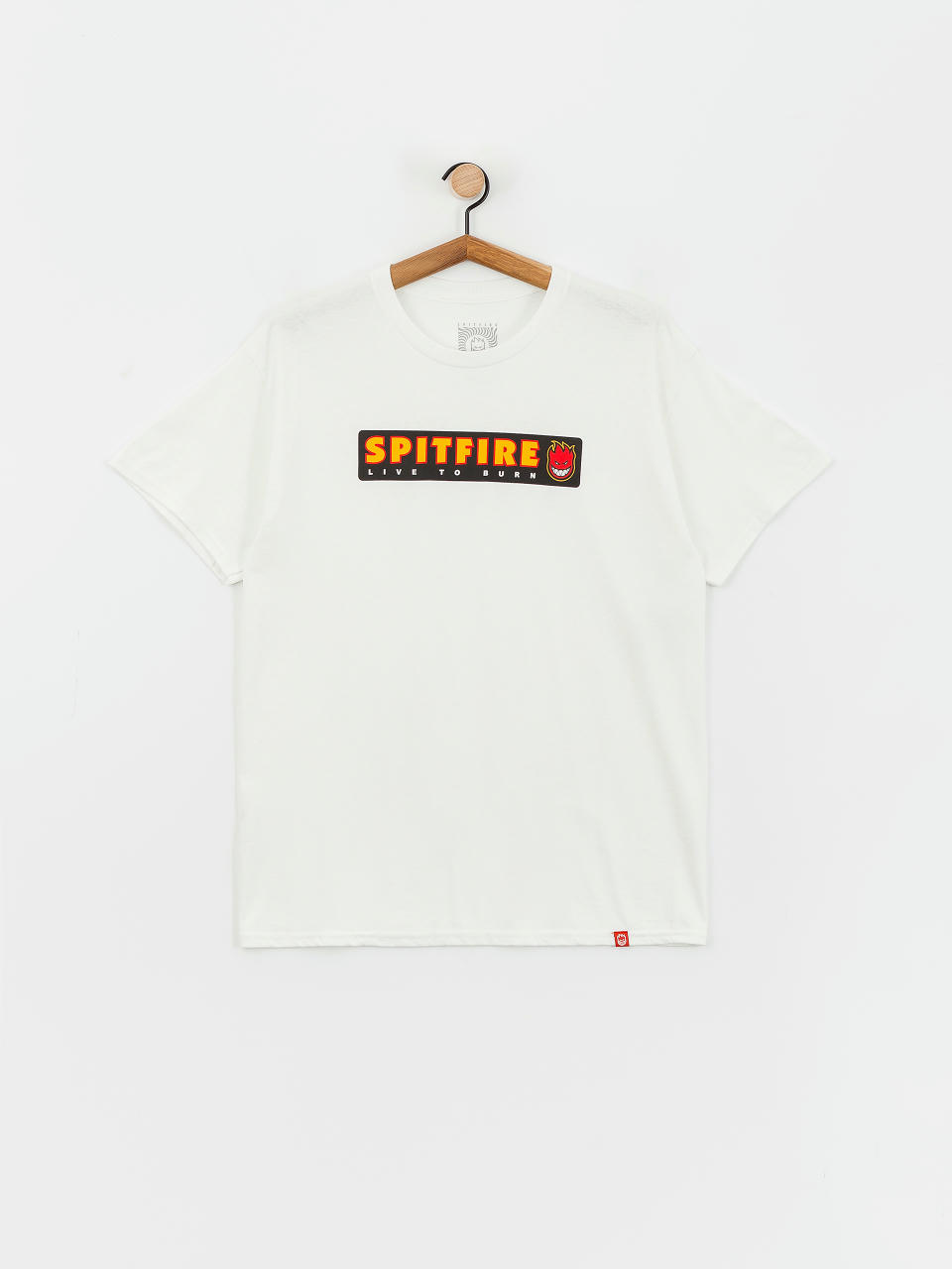 Póló Spitfire Live To Burn (white/multi)