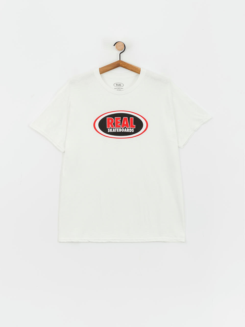 Póló Real Oval (white/red/black)