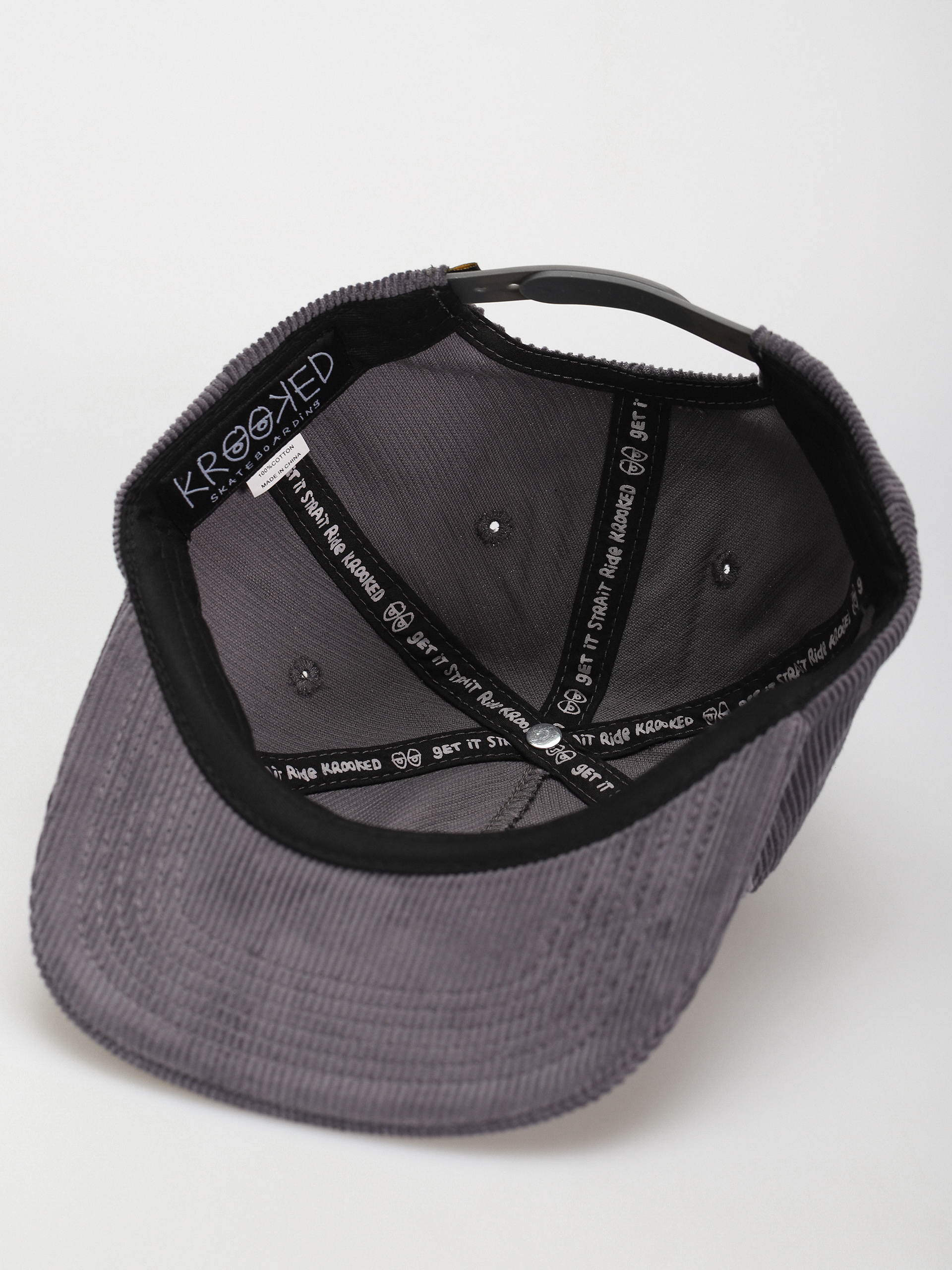 Krooked Style Kr Snap Baseball sapka (charcoal)