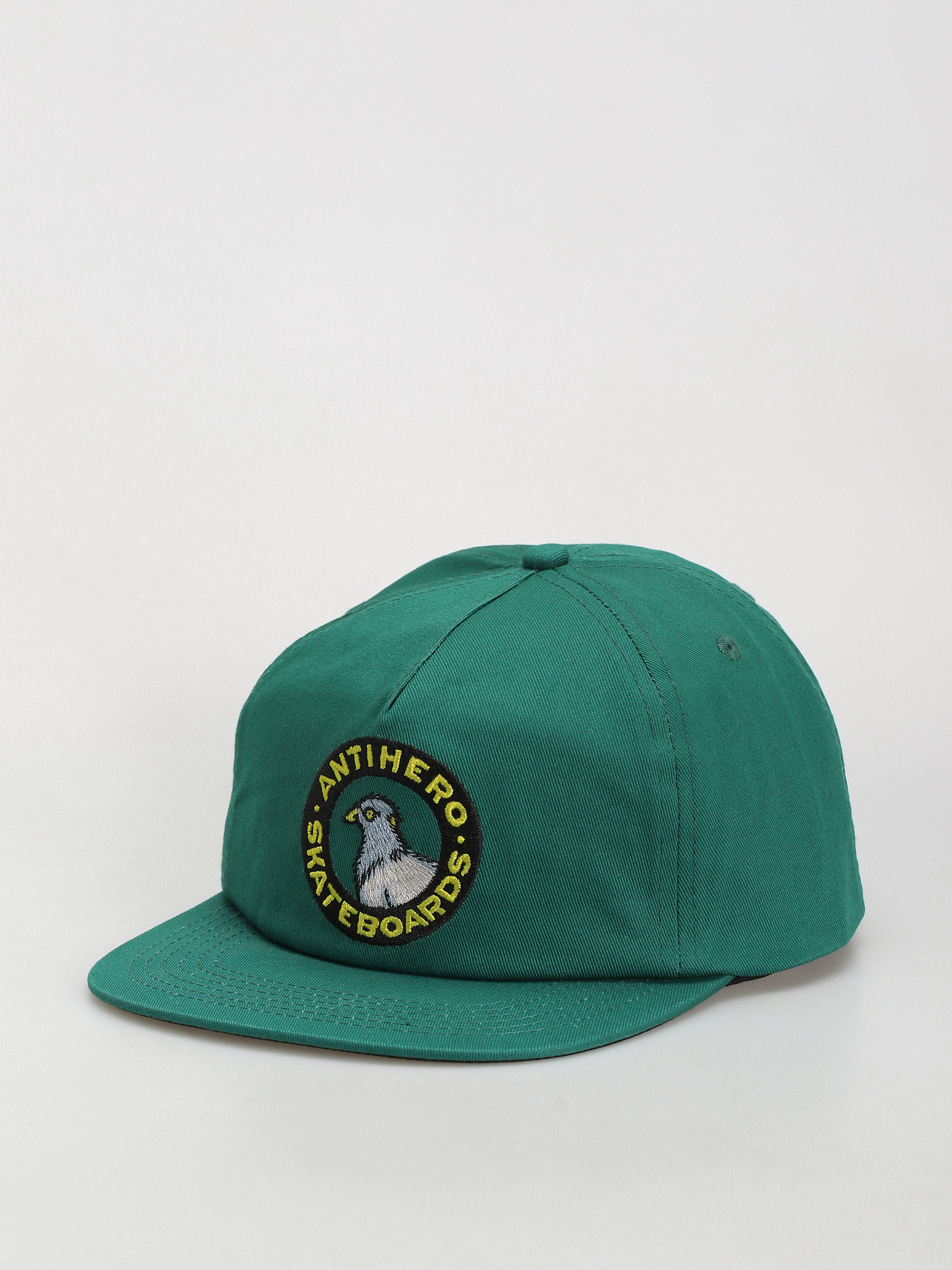 Antihero Basic Pigeon Round Snap Baseball sapka (dark green)