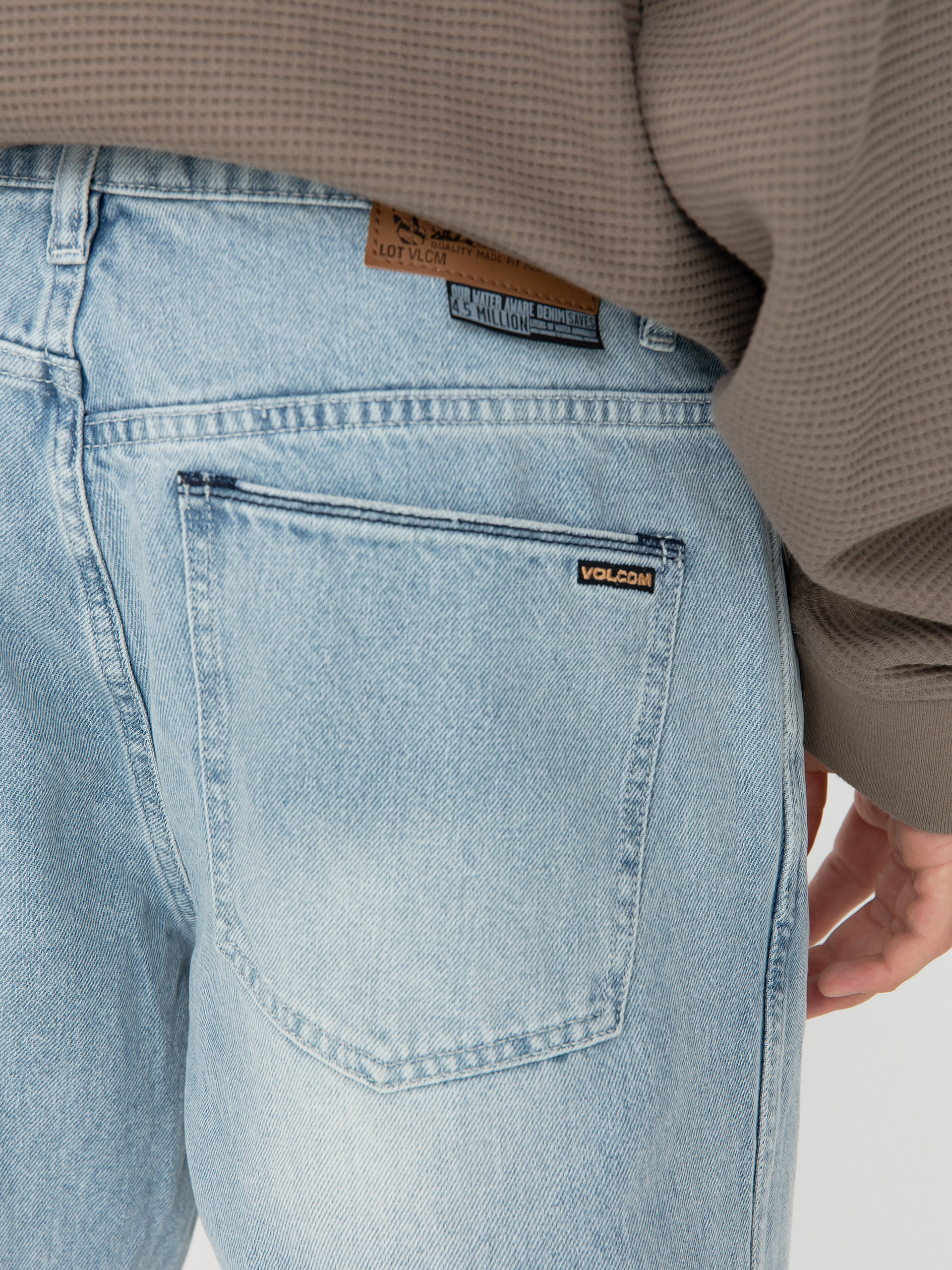 Volcom Modown Denim Kisnadrág (sandy indigo)