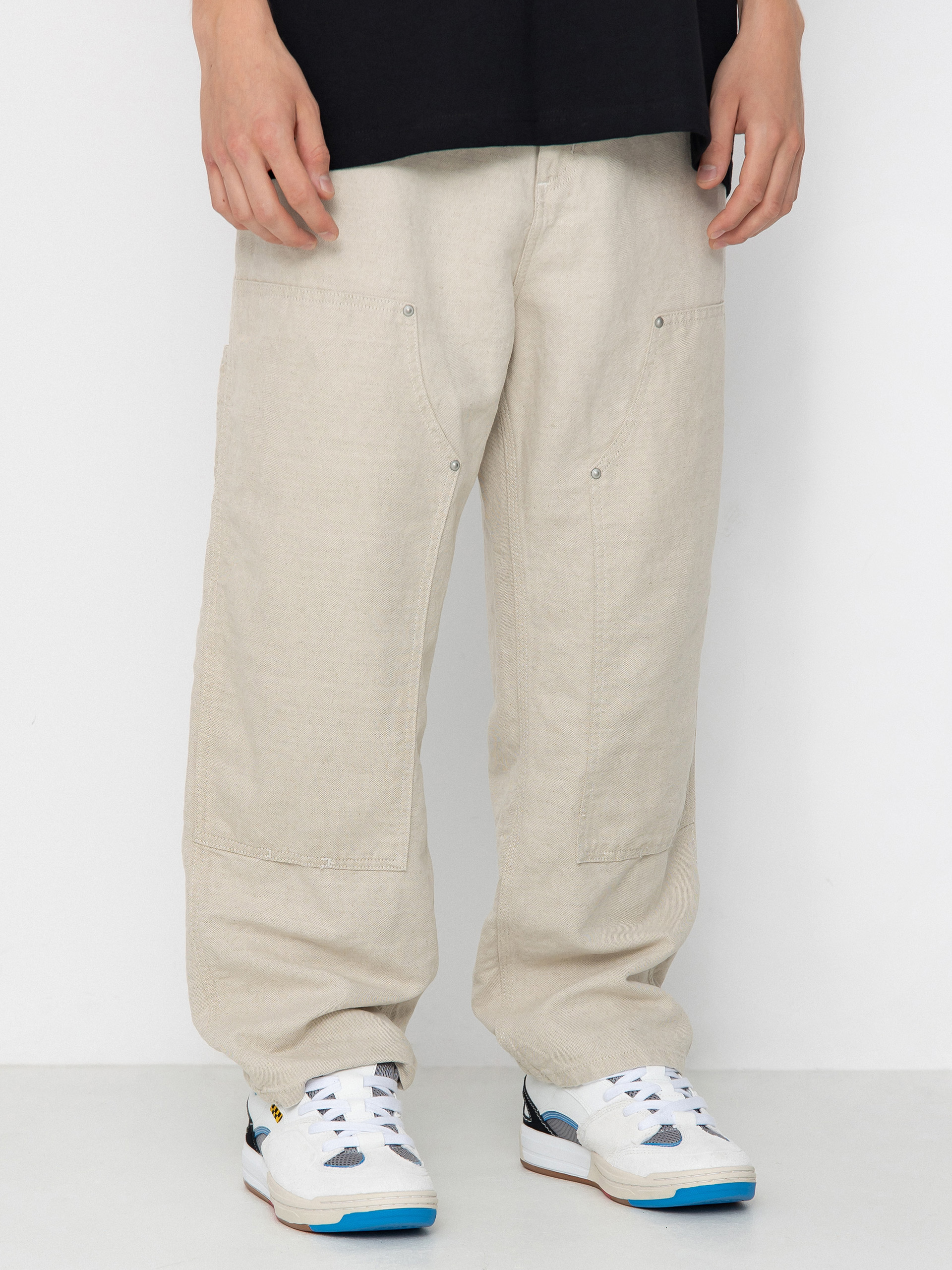 Carhartt WIP Walter Double Knee Kisnadrág (natural)