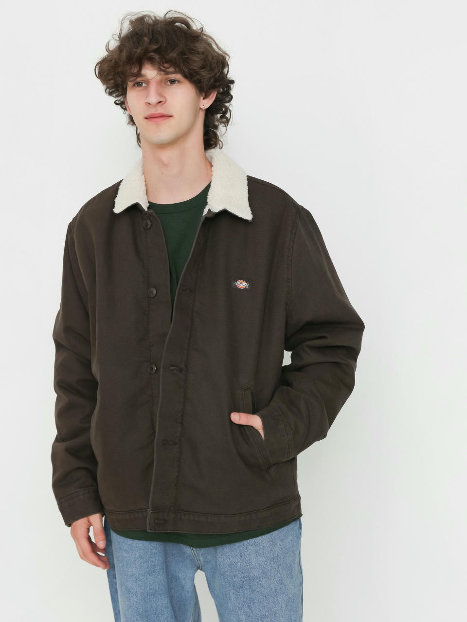 Dickies Duck Canvas Dzseki (dark brown)