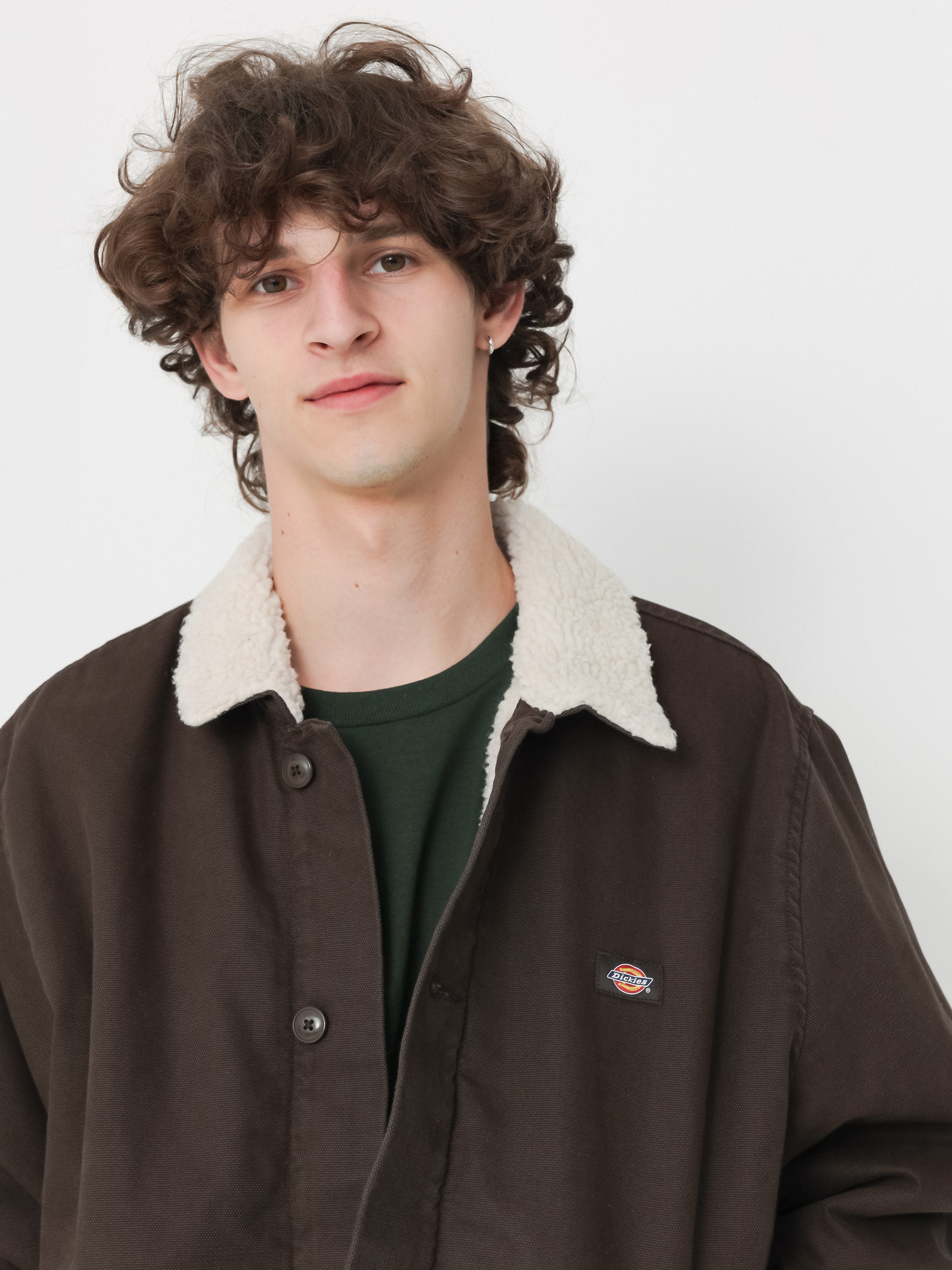 Dickies Duck Canvas Dzseki (dark brown)