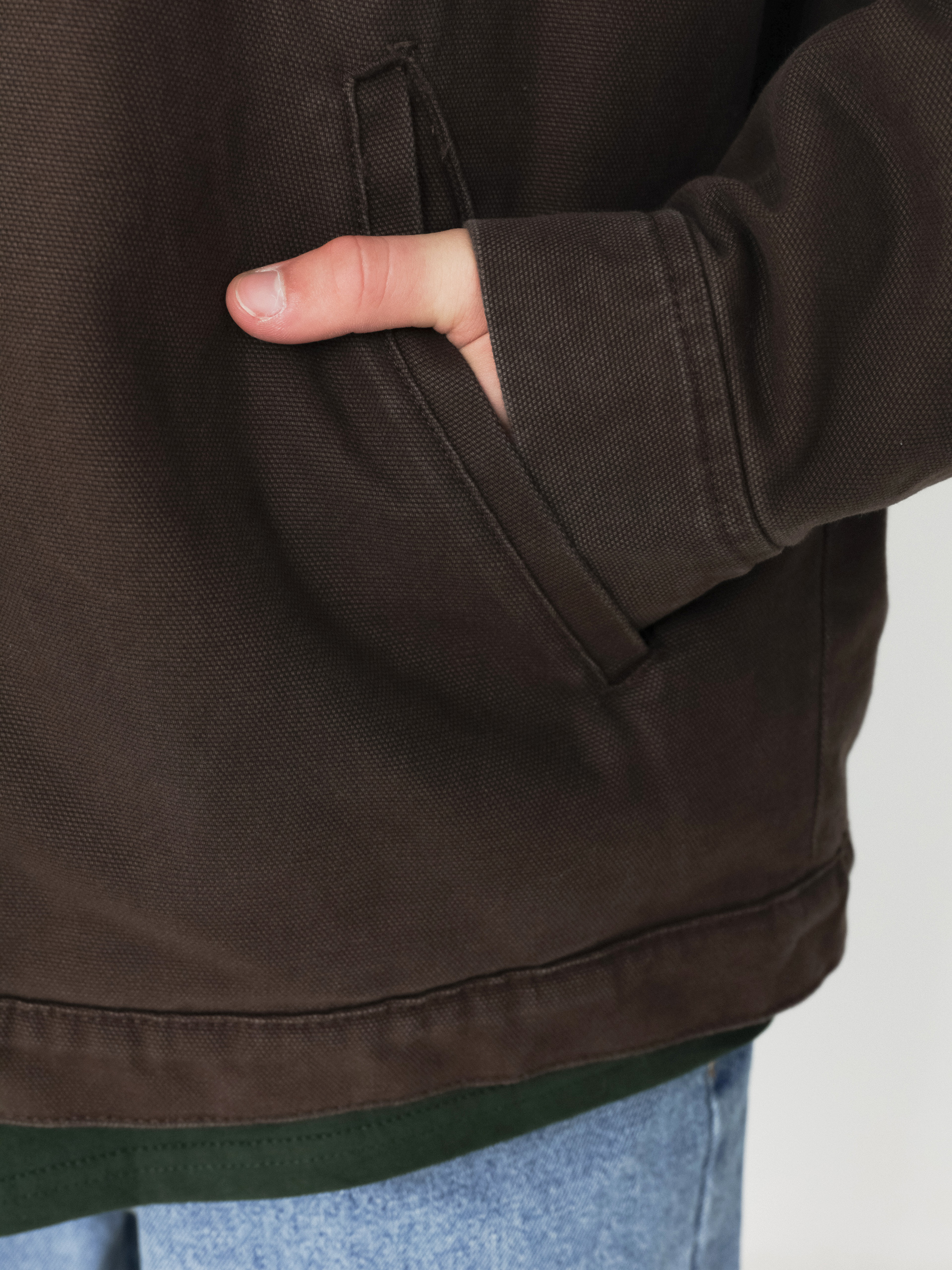 Dickies Duck Canvas Dzseki (dark brown)