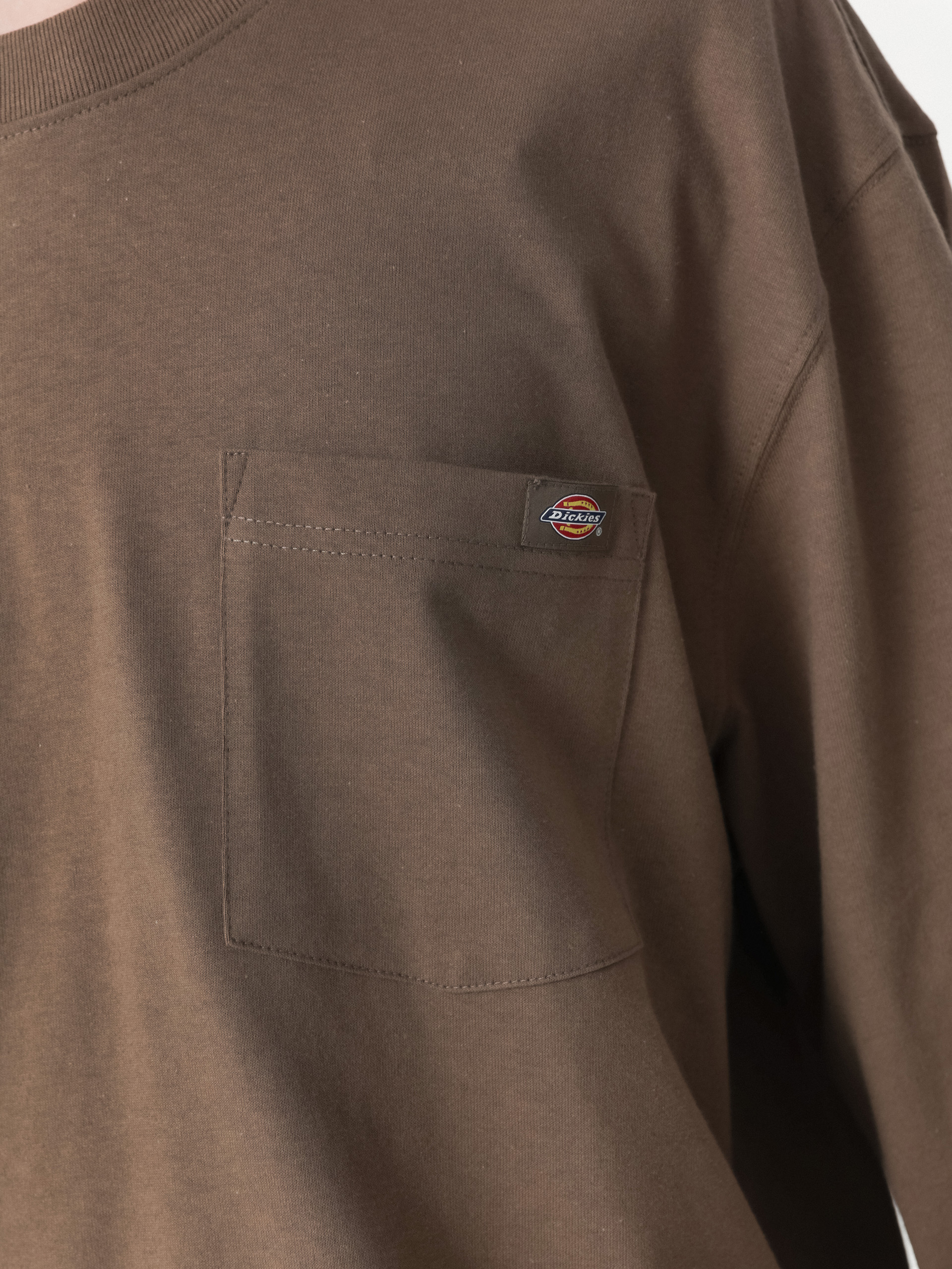 Dickies Luray Pocket Hosszú ujjú felső (mushroom)