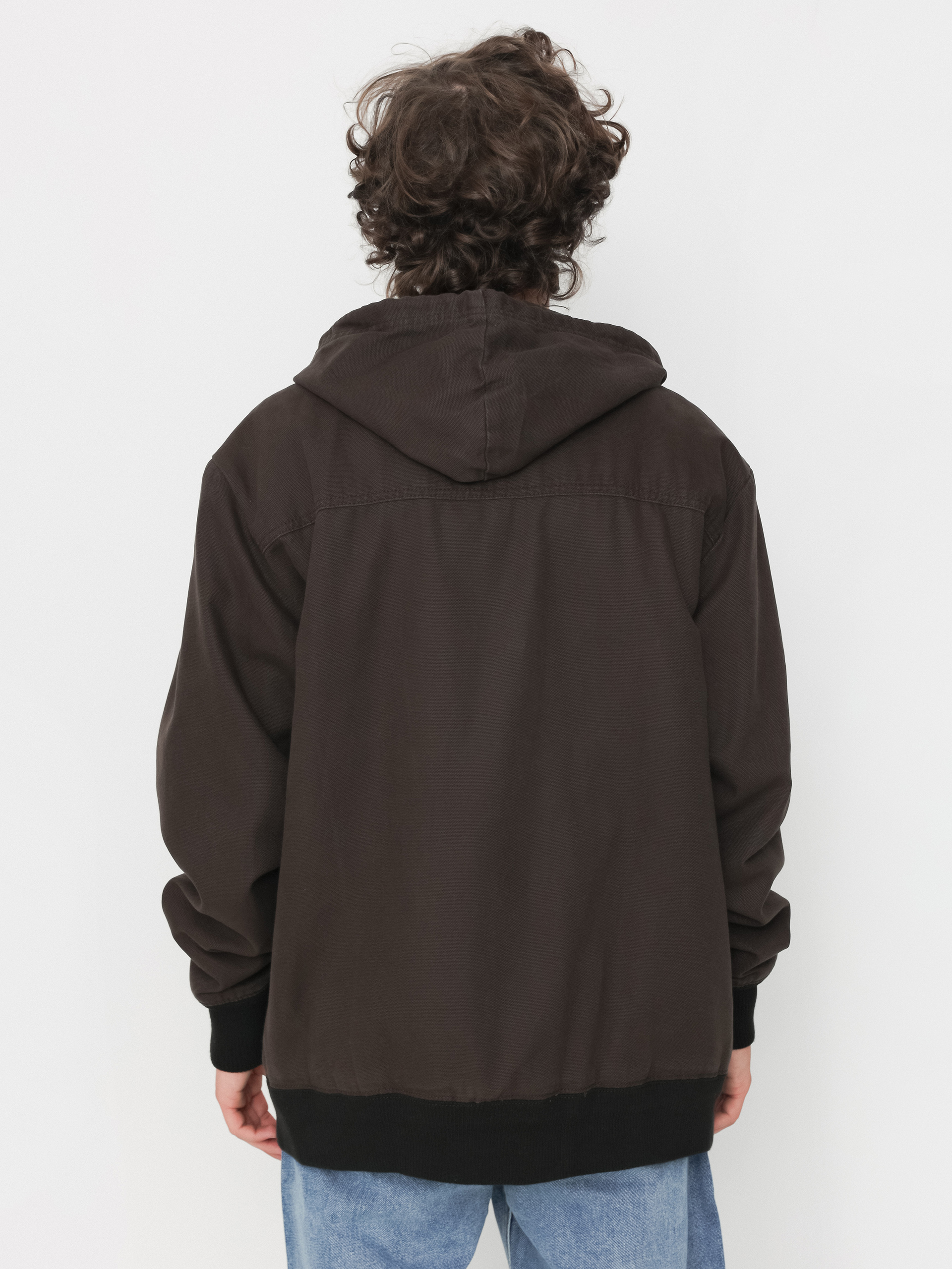Dickies Hooded Duck Canvas Dzseki (dark brown)