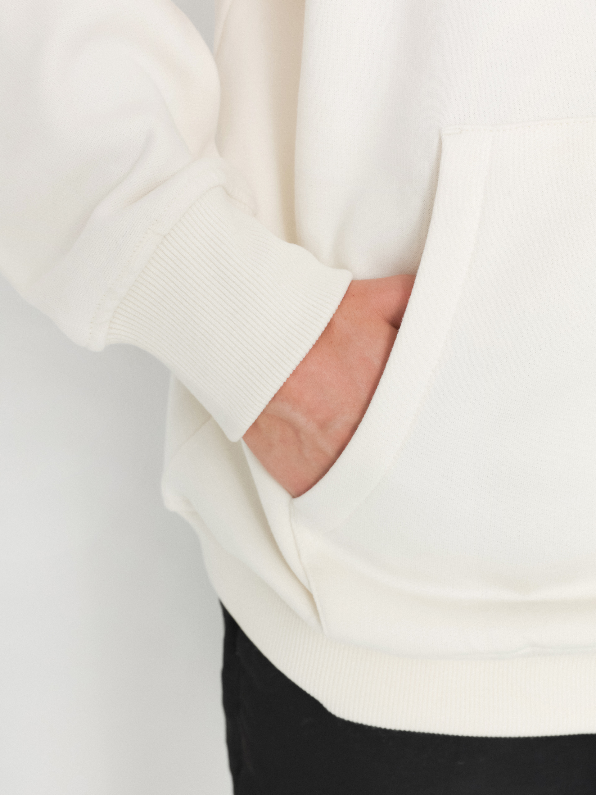 The North Face Expedition System Graphic HD Kapucnis pulóver (white dune)