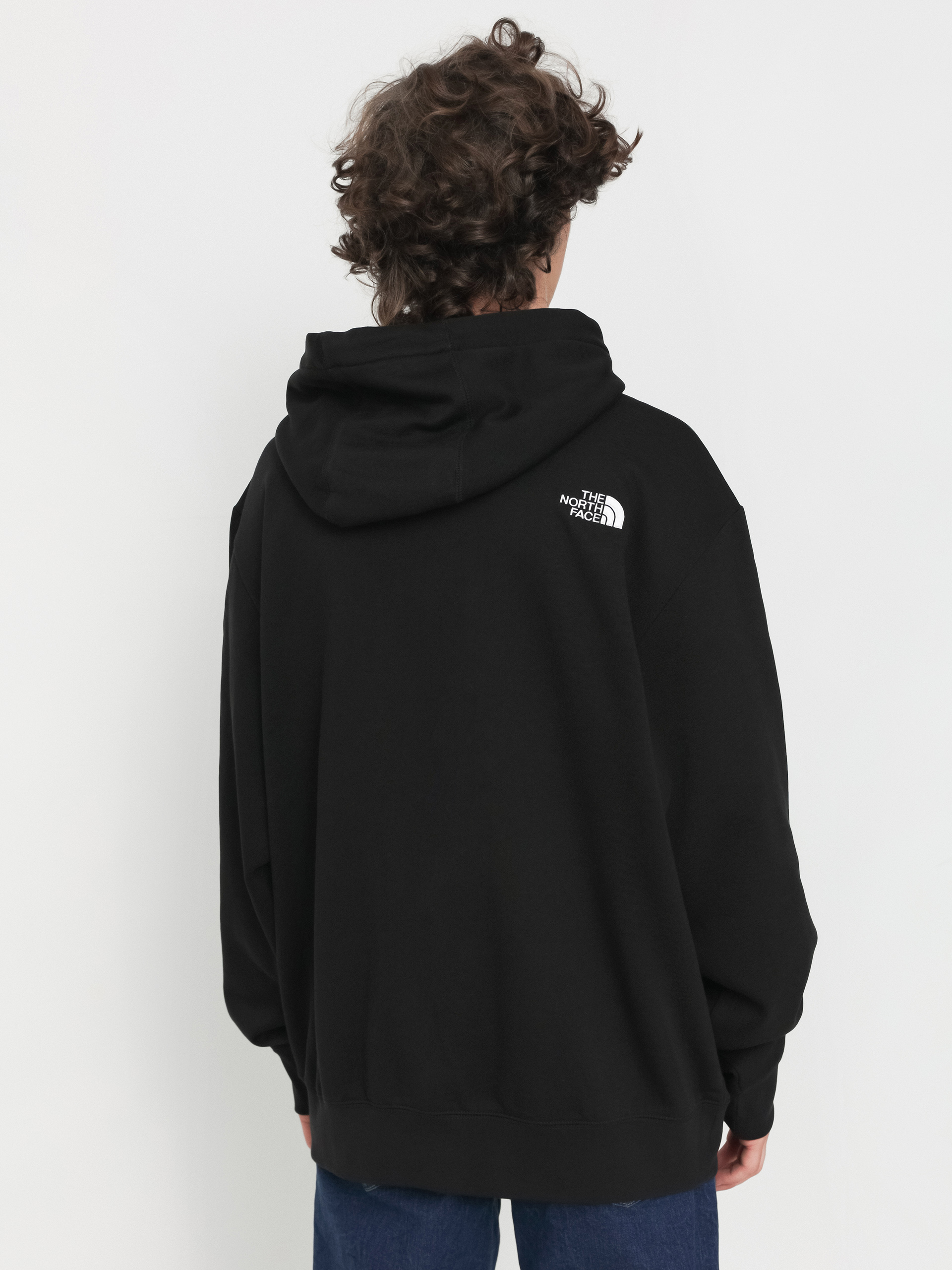The North Face Essential Relaxed HD Kapucnis pulóver (tnf black)