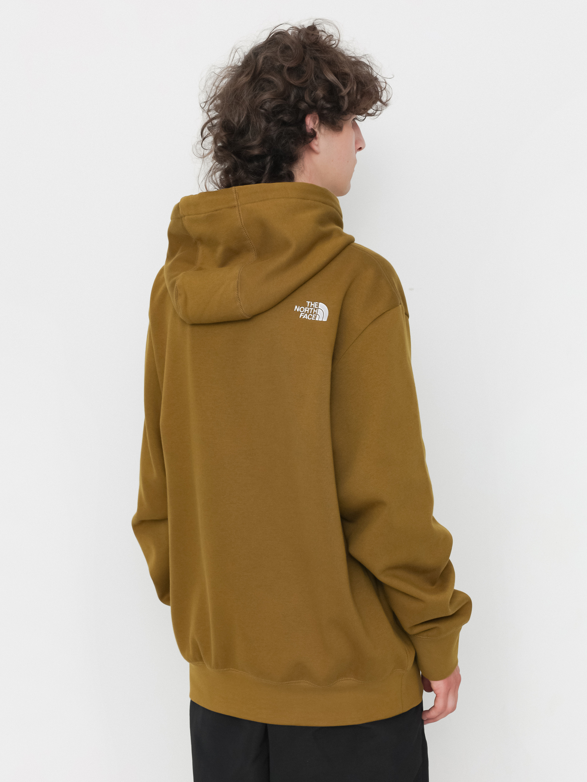 The North Face Essential Relaxed HD Kapucnis pulóver (moss green)