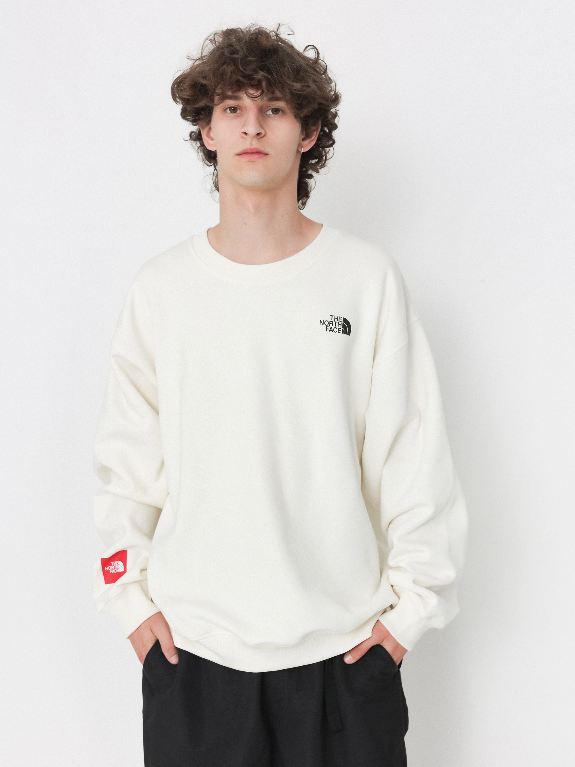 The North Face Axys Pulóver (white dune)