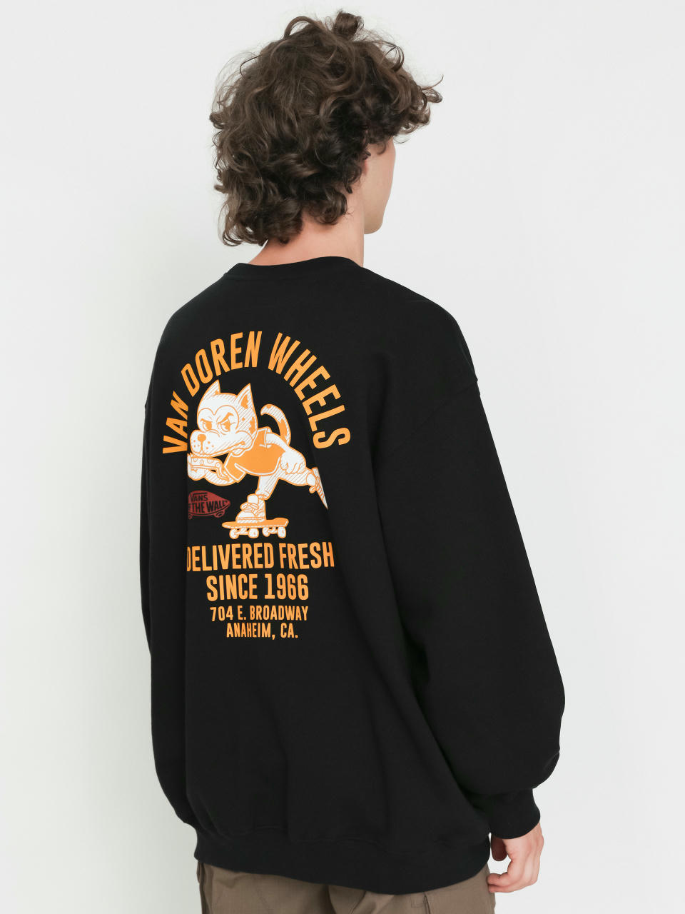 Vans Bark Gfx Loose Crew Pulóver (black)