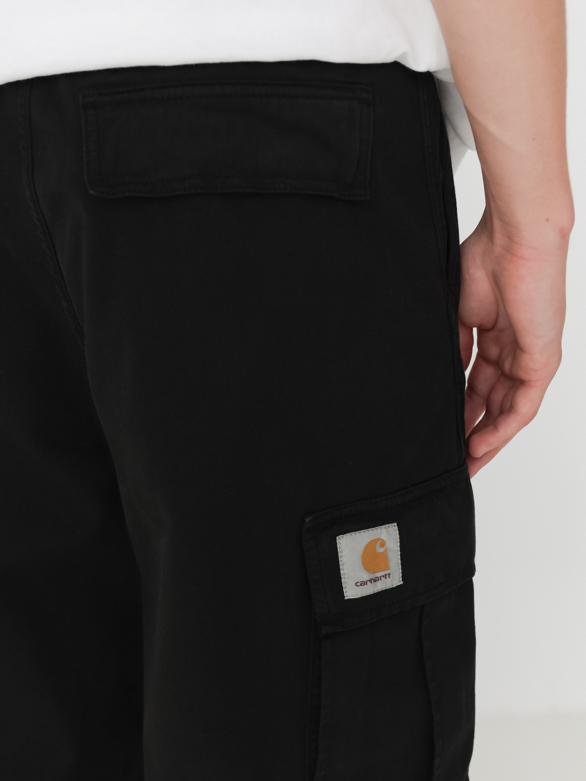 Carhartt WIP Cole Cargo Kisnadrág (black)
