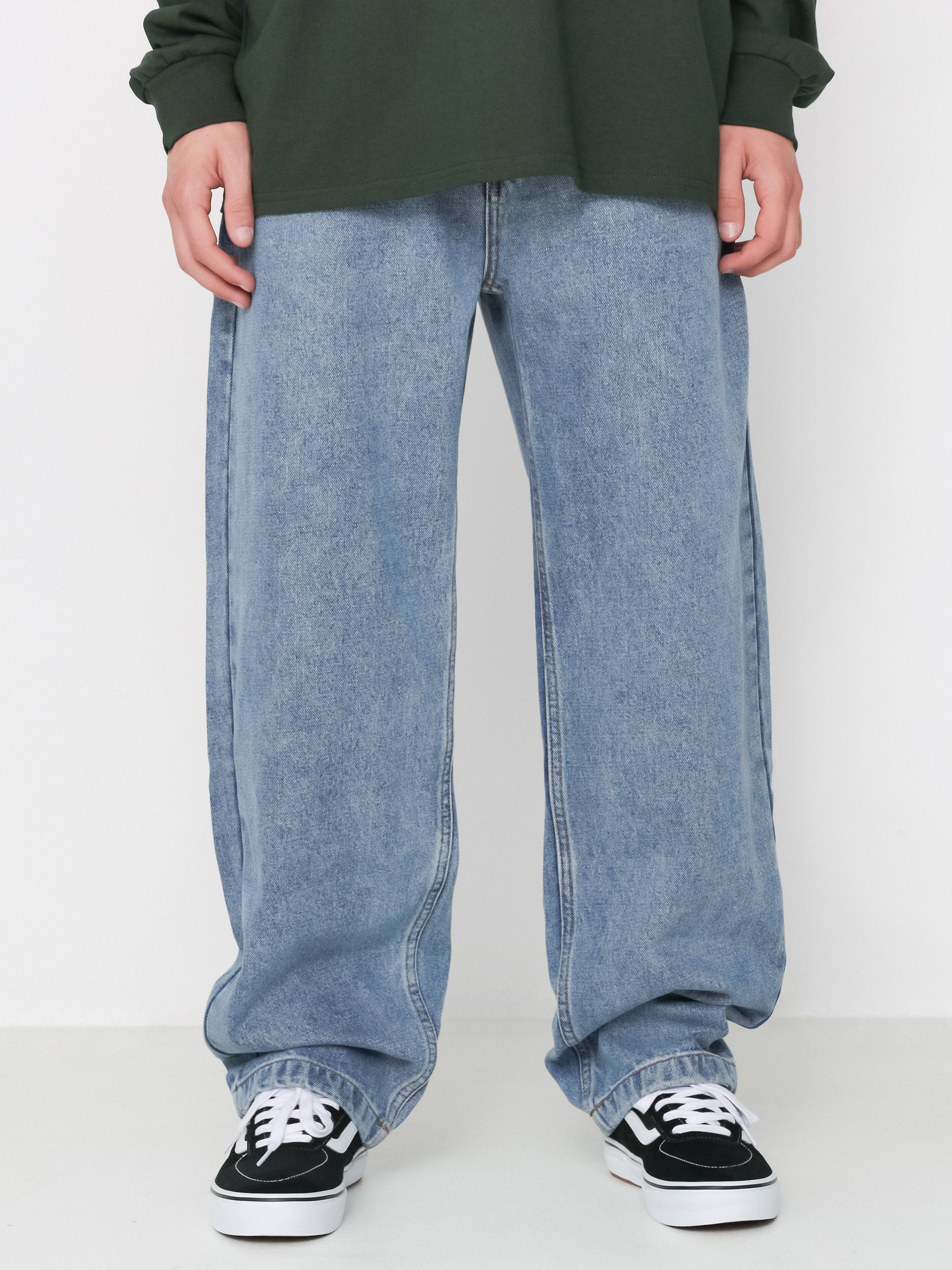 Kisnadrág Spitfire Big Head Denim (medium stone wash)