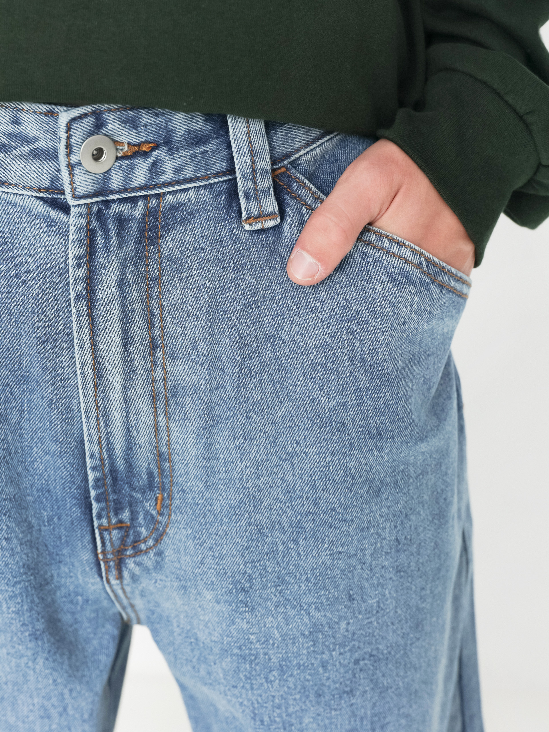 Kisnadrág Spitfire Big Head Denim (medium stone wash)