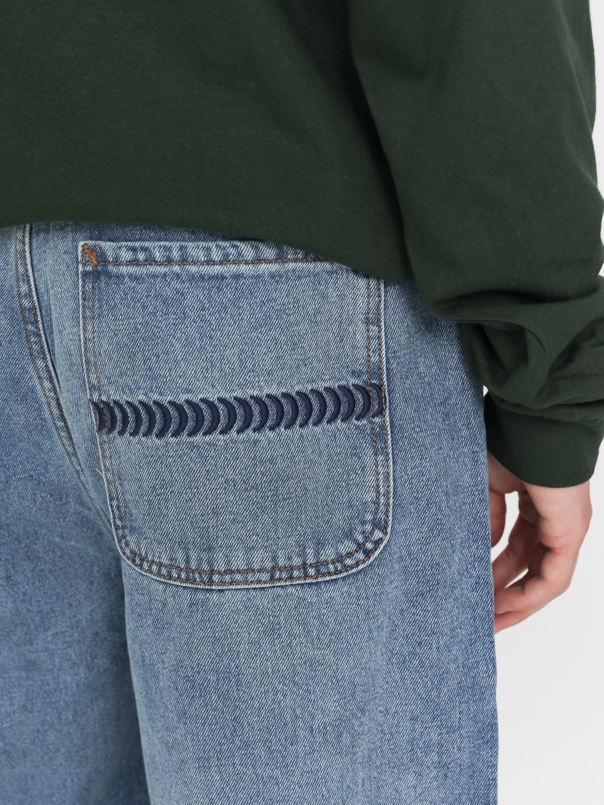 Kisnadrág Spitfire Big Head Denim (medium stone wash)