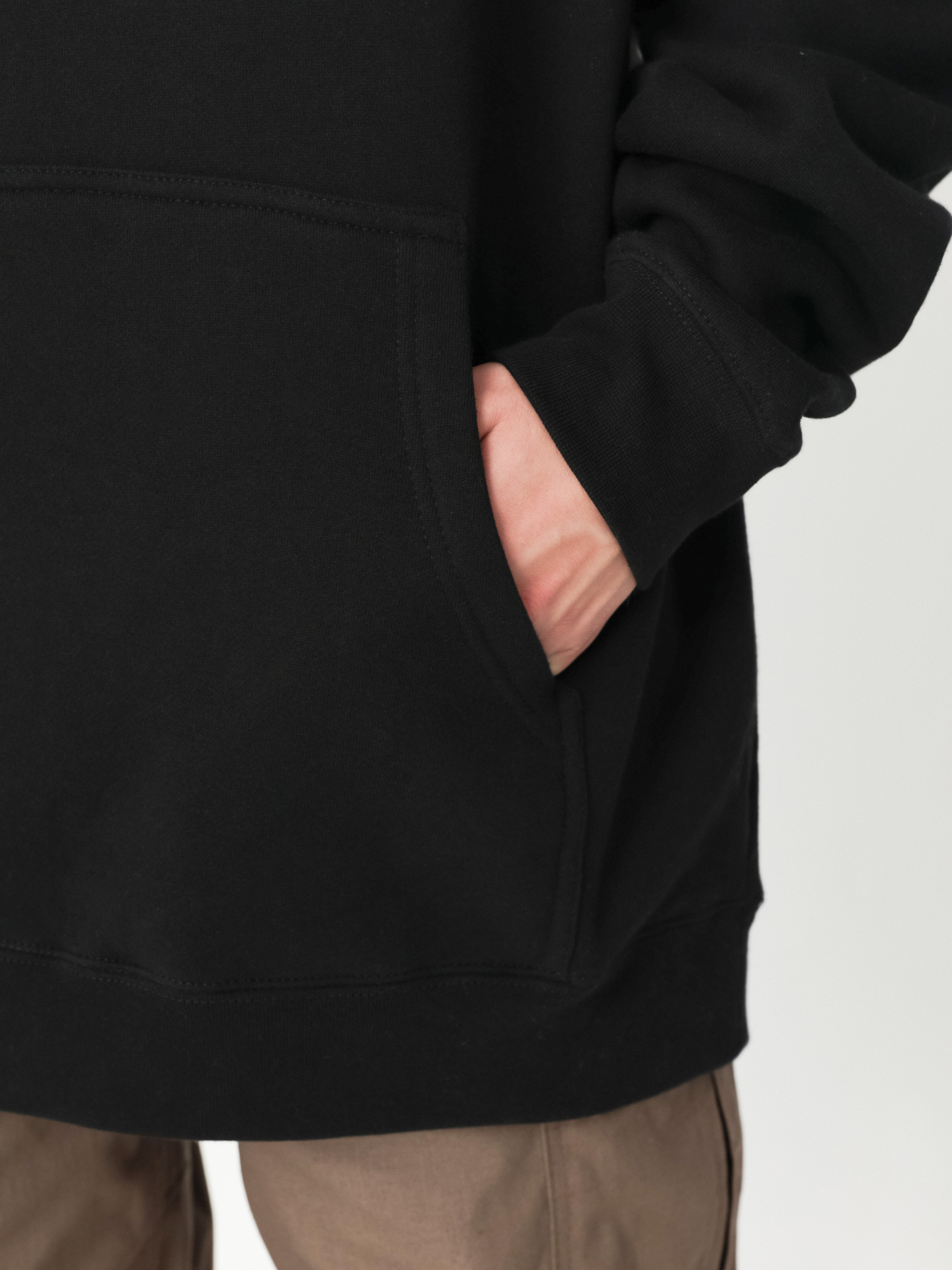 Kapucnis pulóver Antihero Slingshot II HD (black/gold)