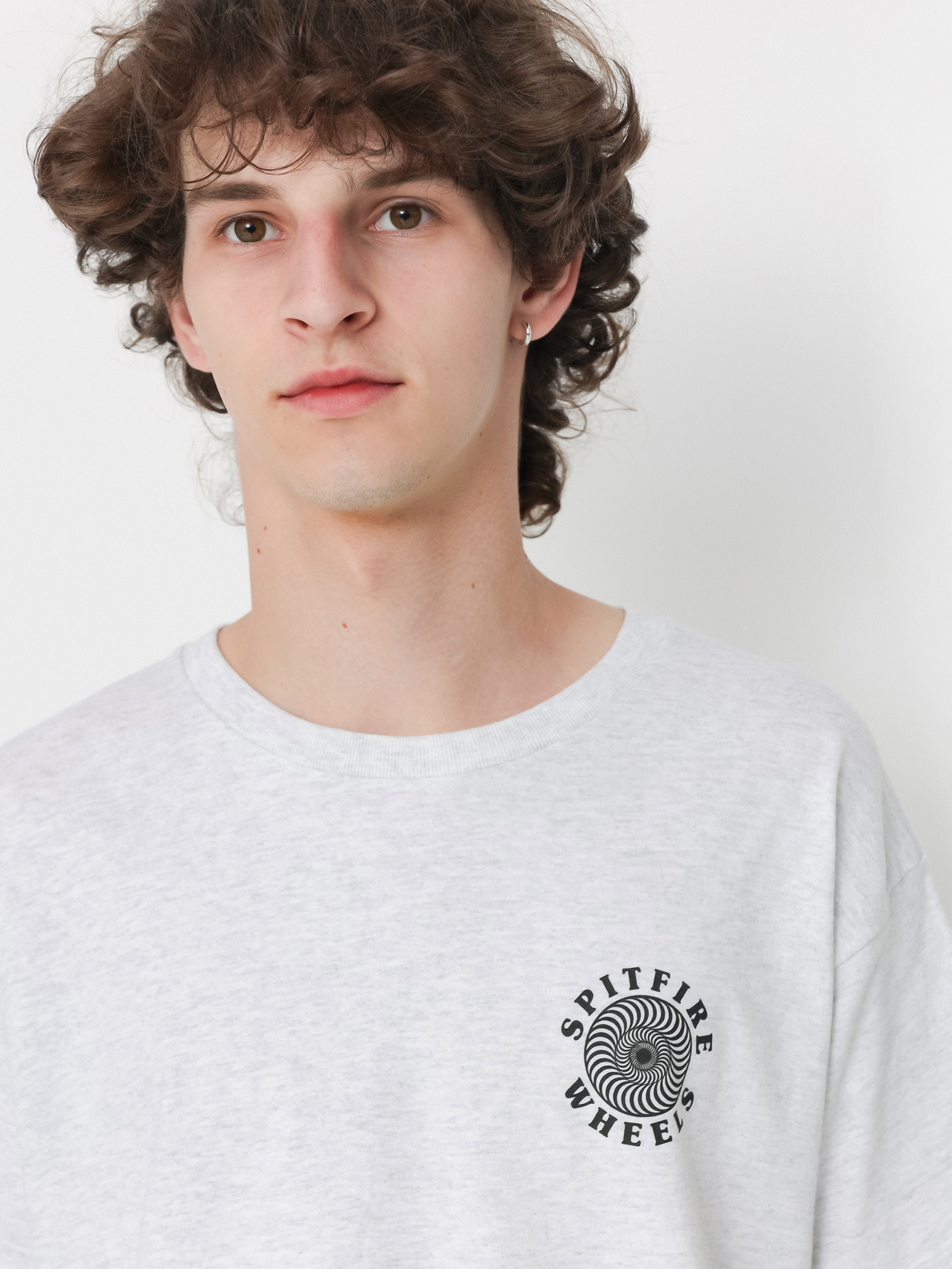 Póló Spitfire Og Classic Fill (ash heather/black/red)