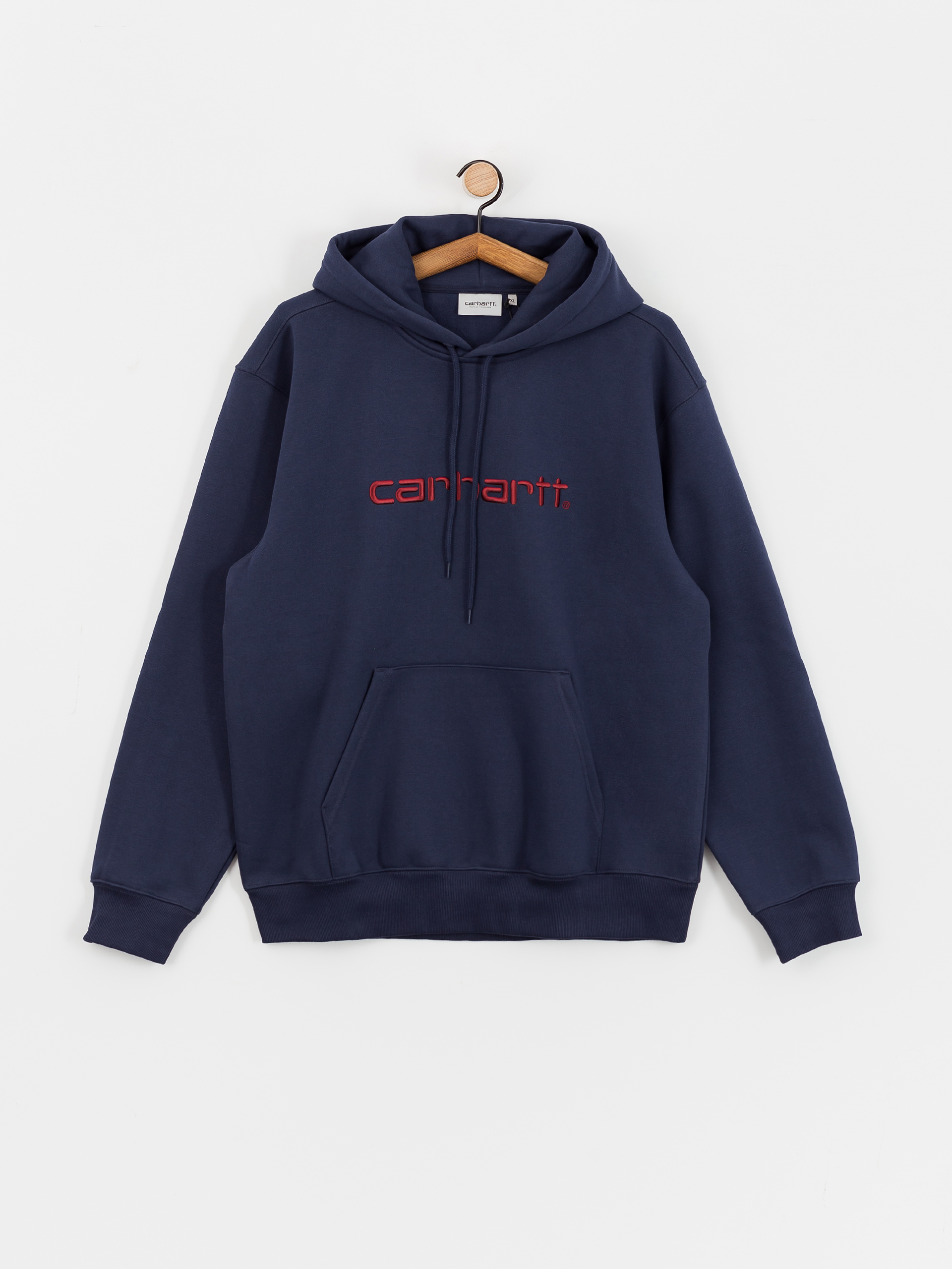 Carhartt WIP Carhartt HD Kapucnis pulóver (air force blue/malbec)