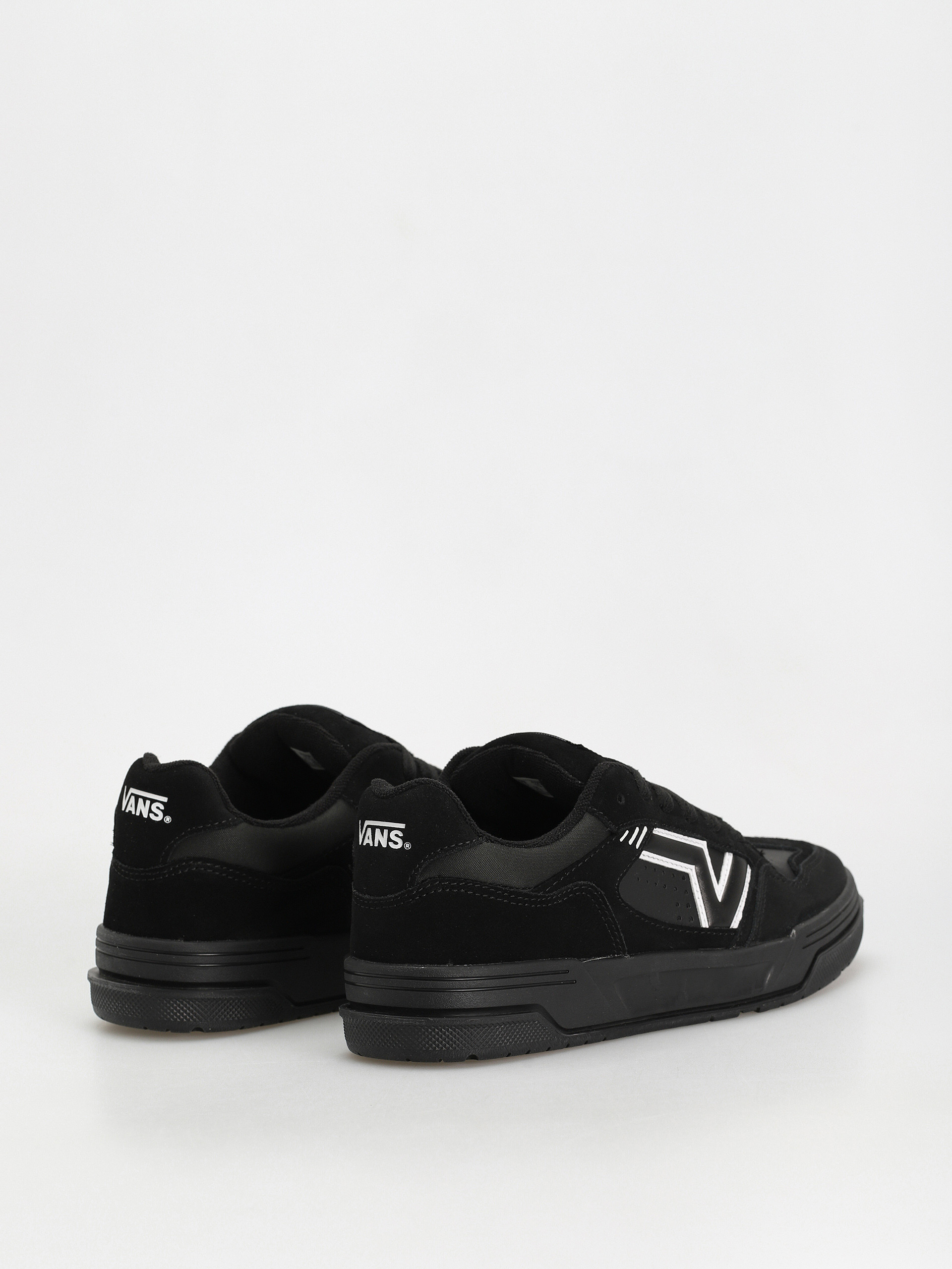 Vans Upland Cipők (black/black/white)