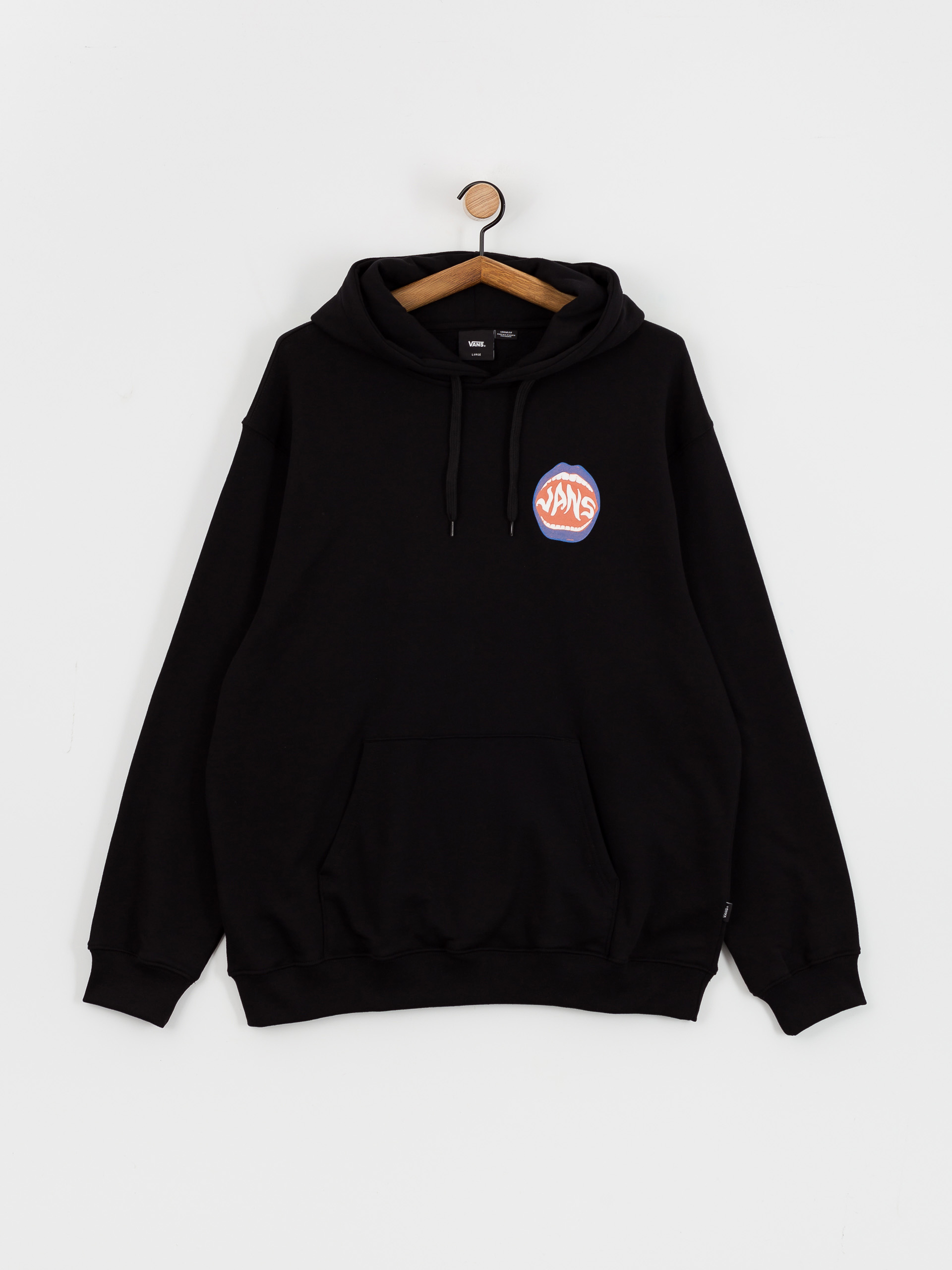 Vans OG Open Mouth Loose HD Kapucnis pulóver (black)