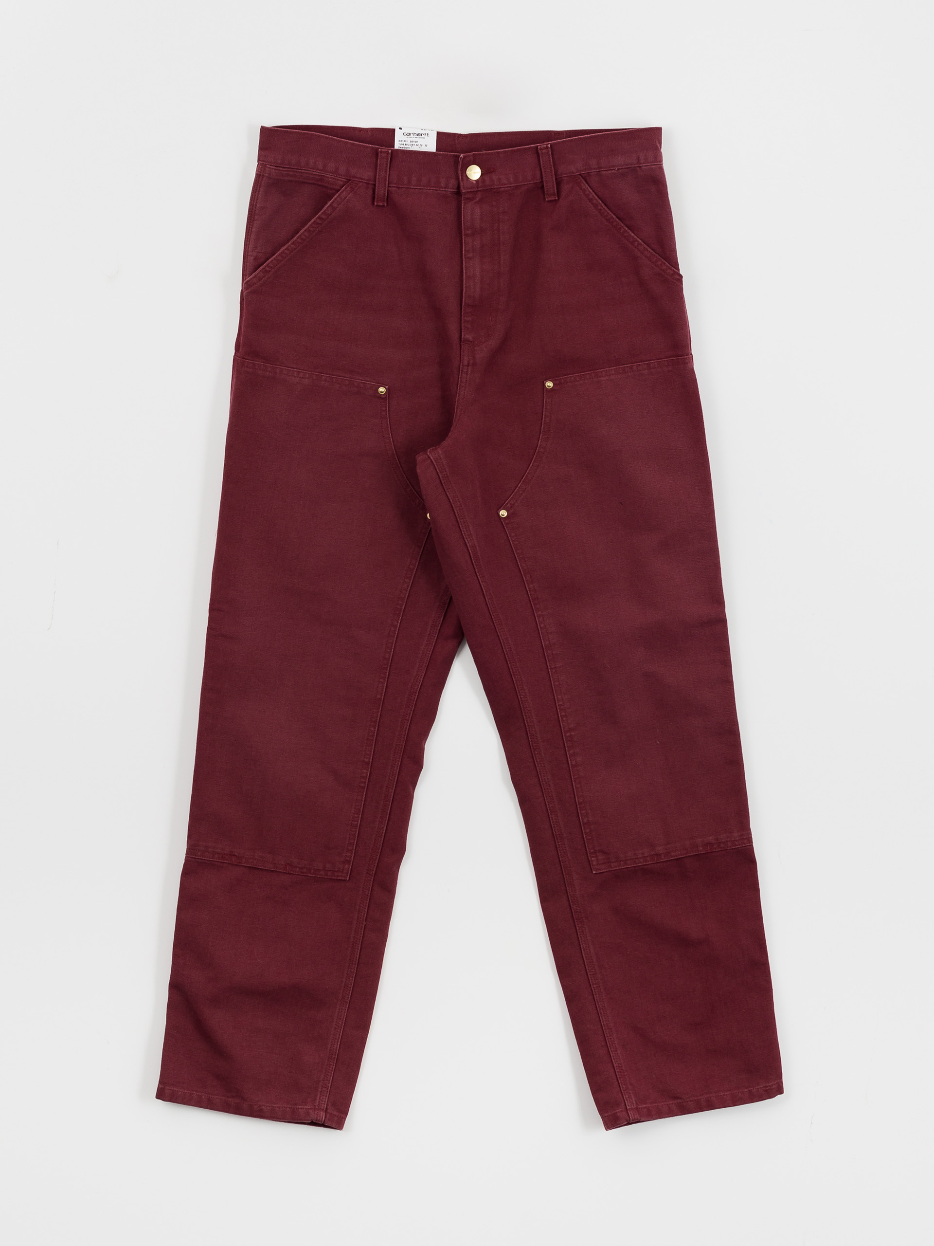 Carhartt WIP Double Knee Kisnadrág (malbec)
