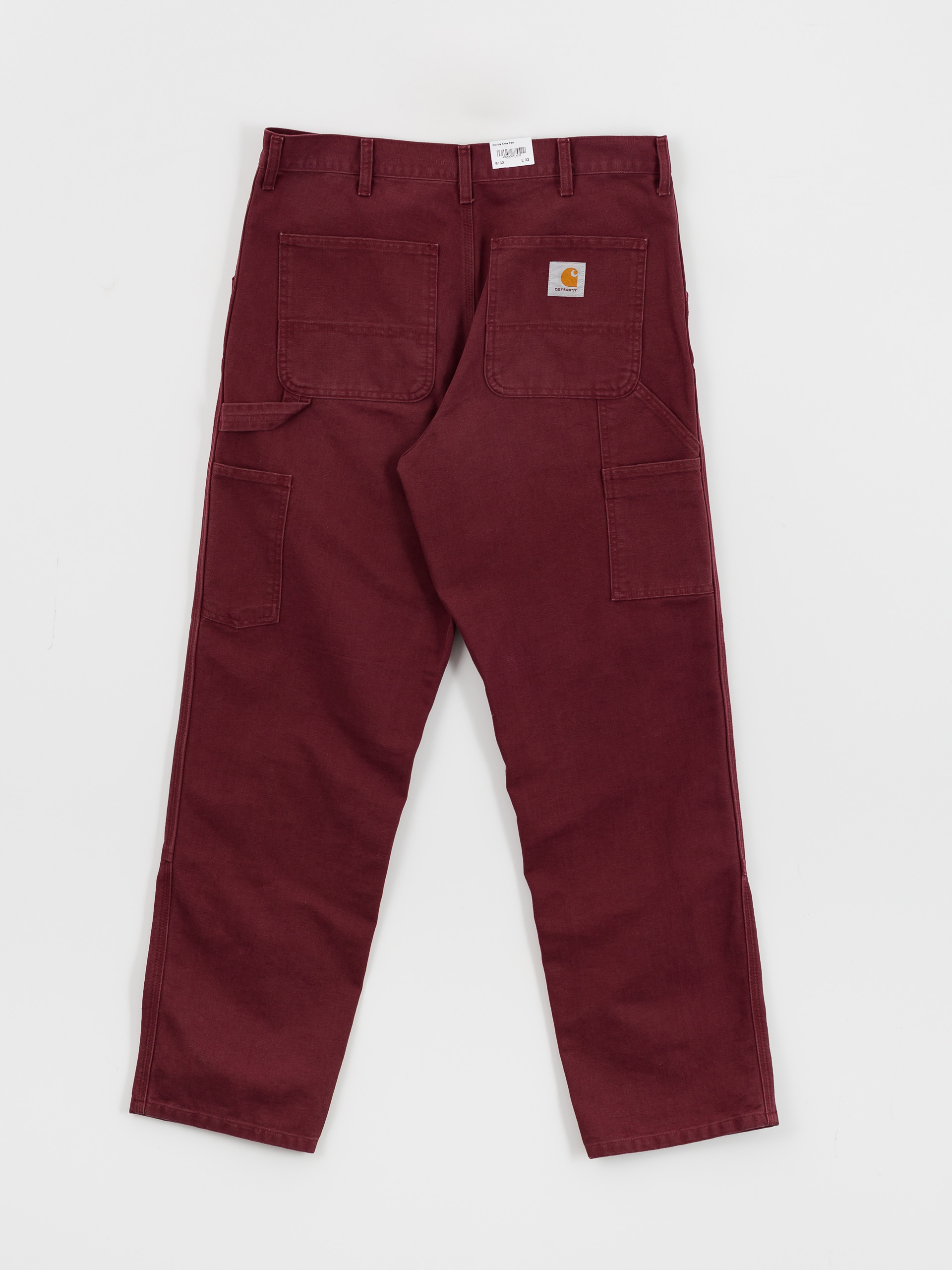 Carhartt WIP Double Knee Kisnadrág (malbec)