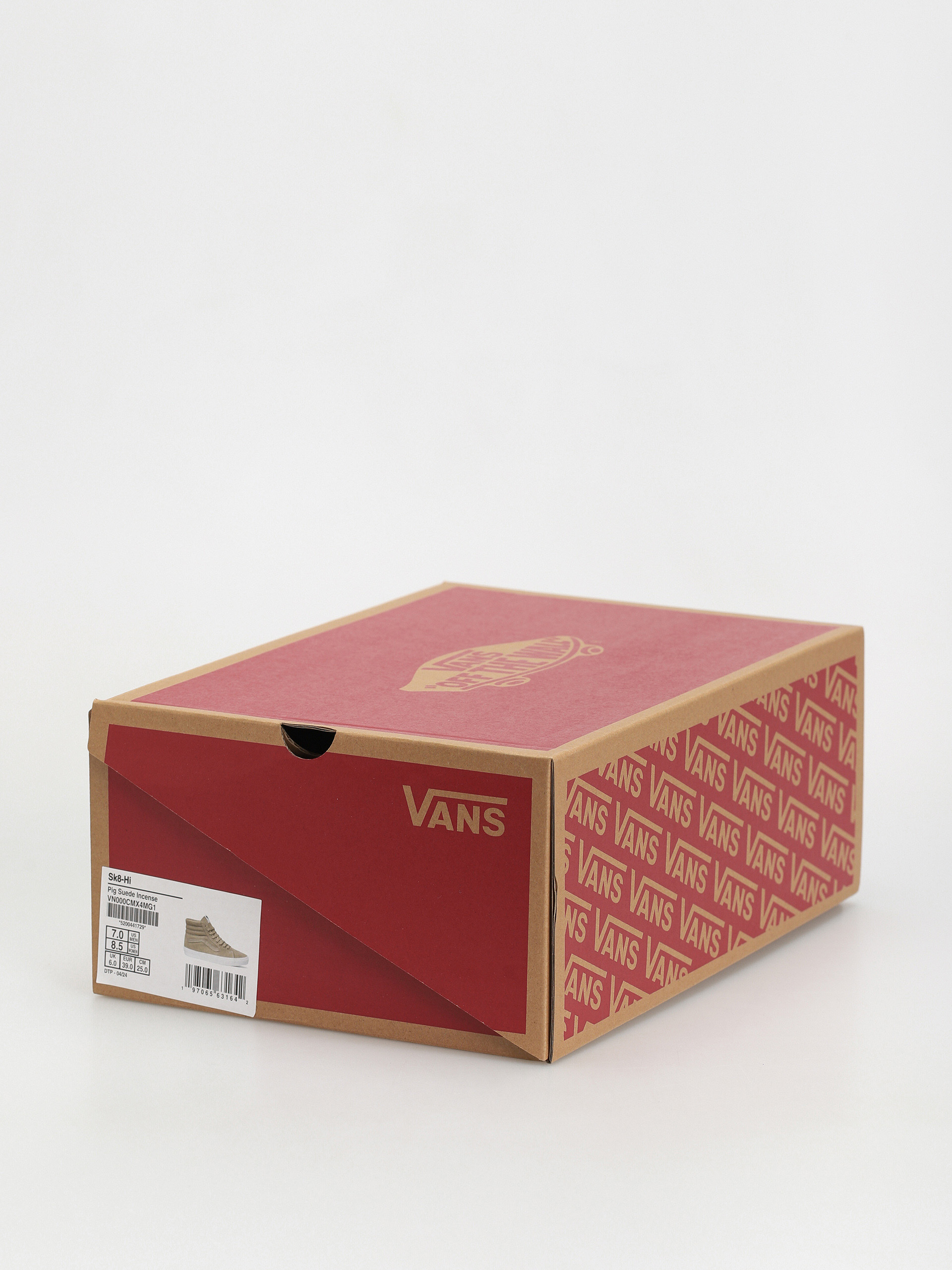 Vans Sk8 Hi Cipők (pig suede incense)