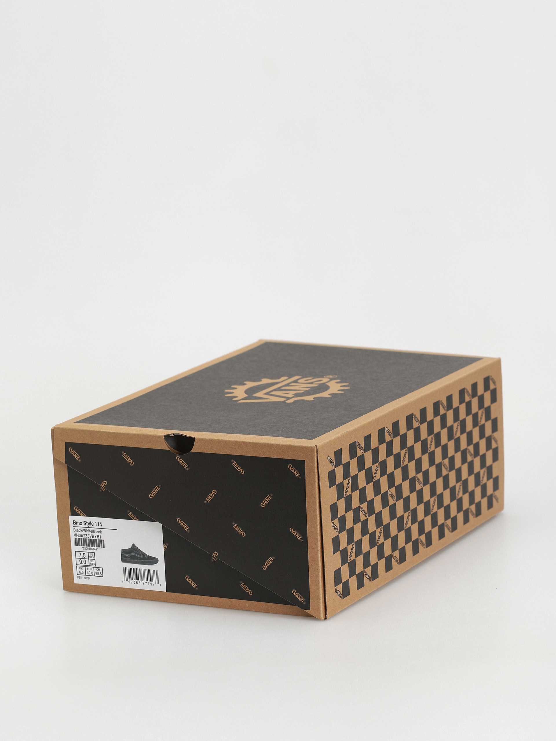 Vans Bmx Style 114 Cipők (black/white/black)