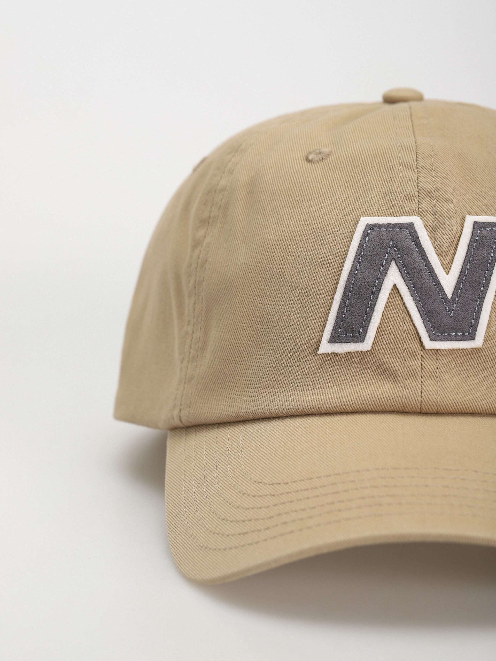 New Balance 6 Panel Block N Snapback Baseball sapka (stoneware)