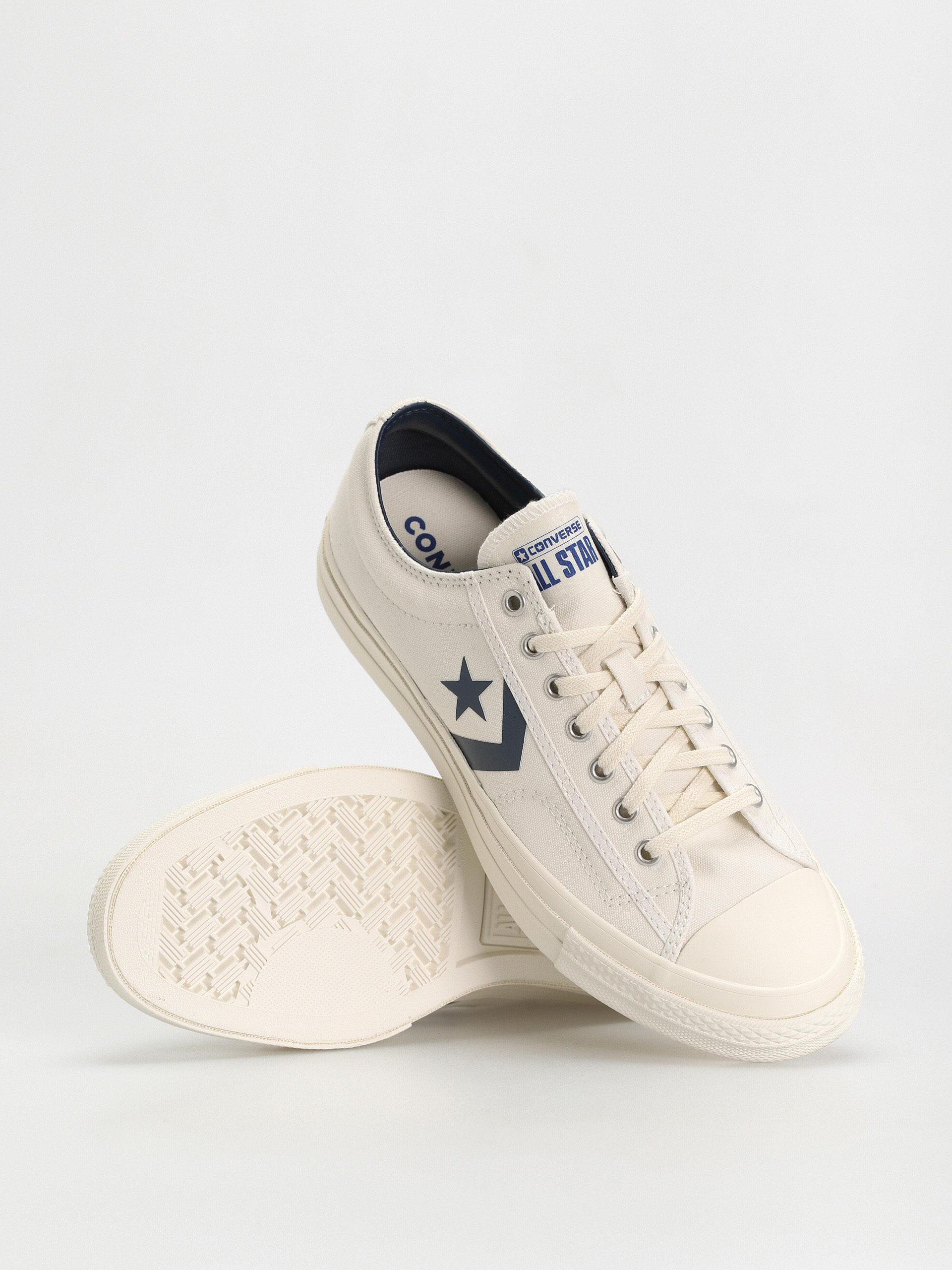 Converse Star Player 76 Ox Cipők (vintage white/navy/blue)