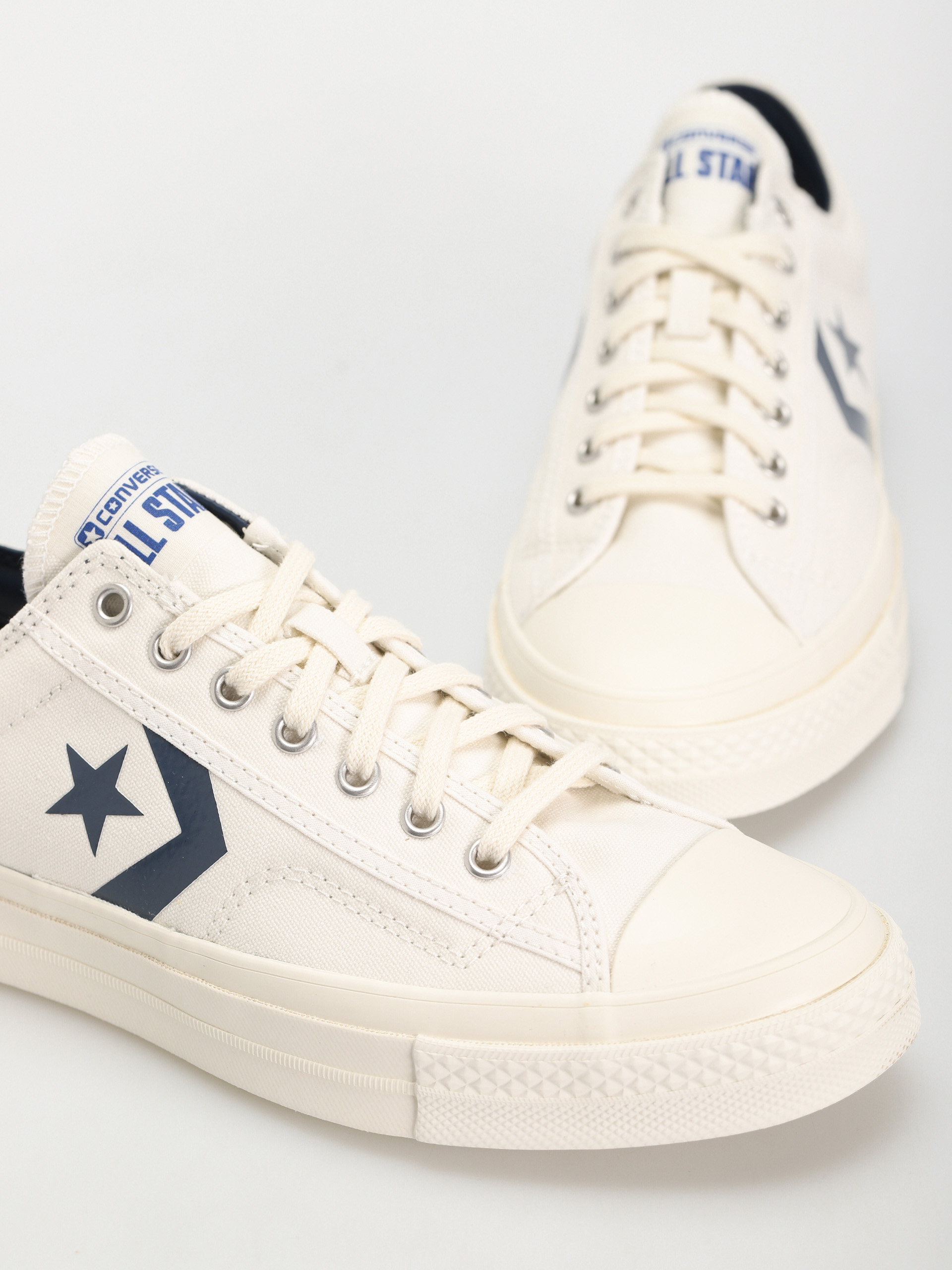 Converse Star Player 76 Ox Cipők (vintage white/navy/blue)
