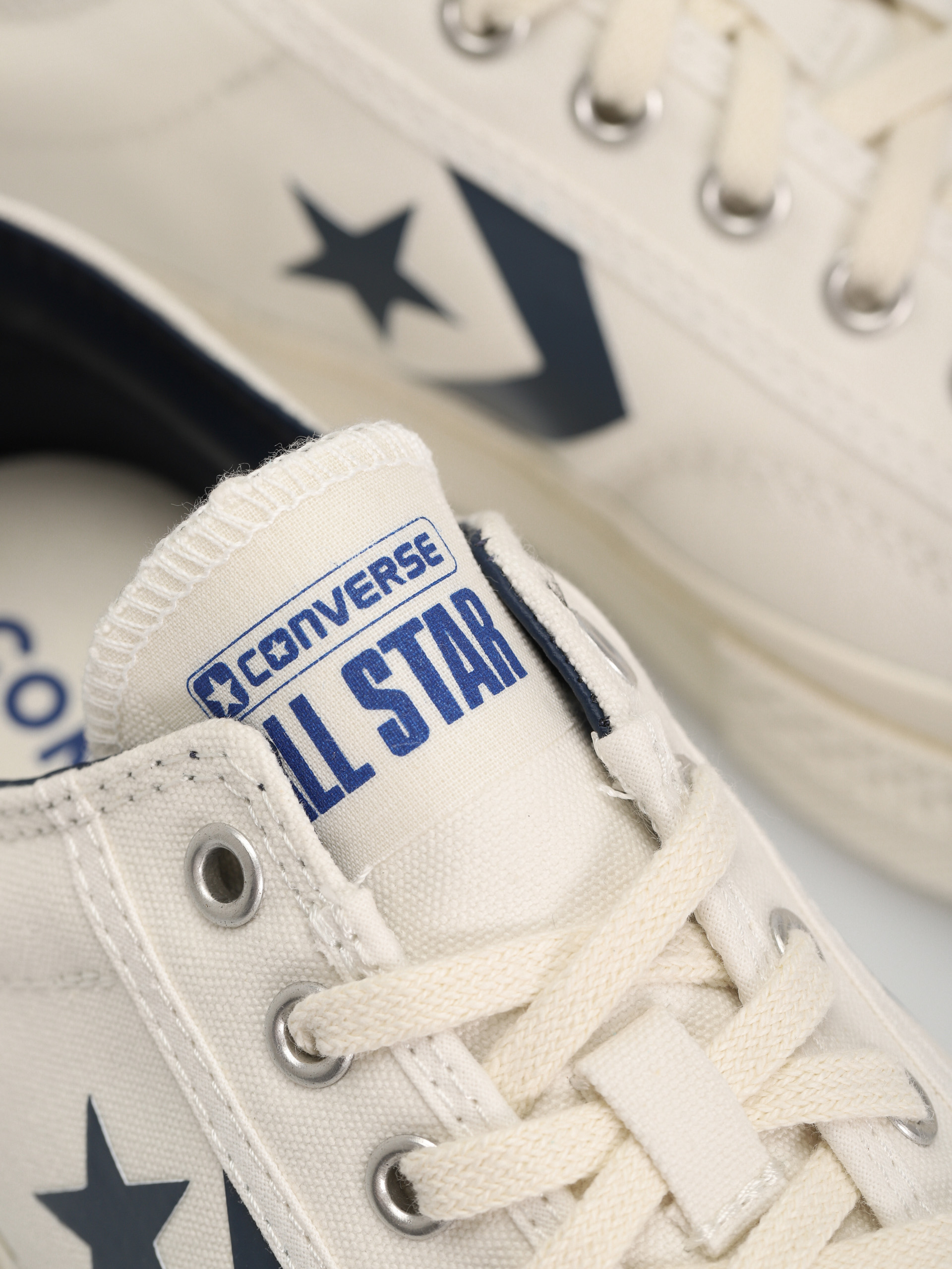 Converse Star Player 76 Ox Cipők (vintage white/navy/blue)
