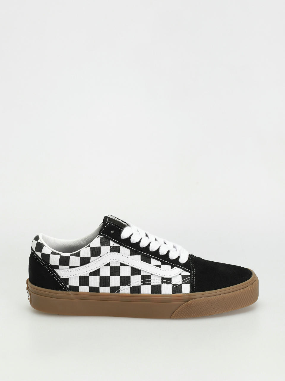 Vans Old Skool Cipők (fat lace checker black)