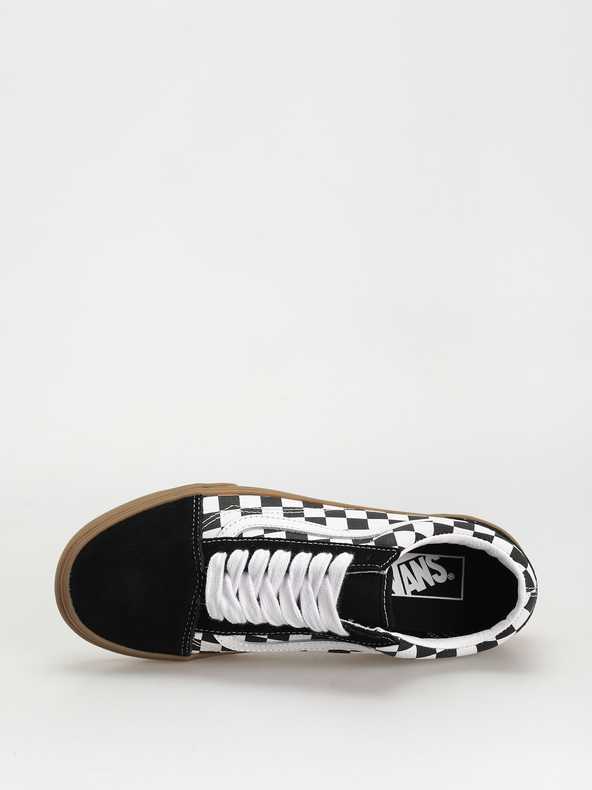 Vans Old Skool Cipők (fat lace checker black)