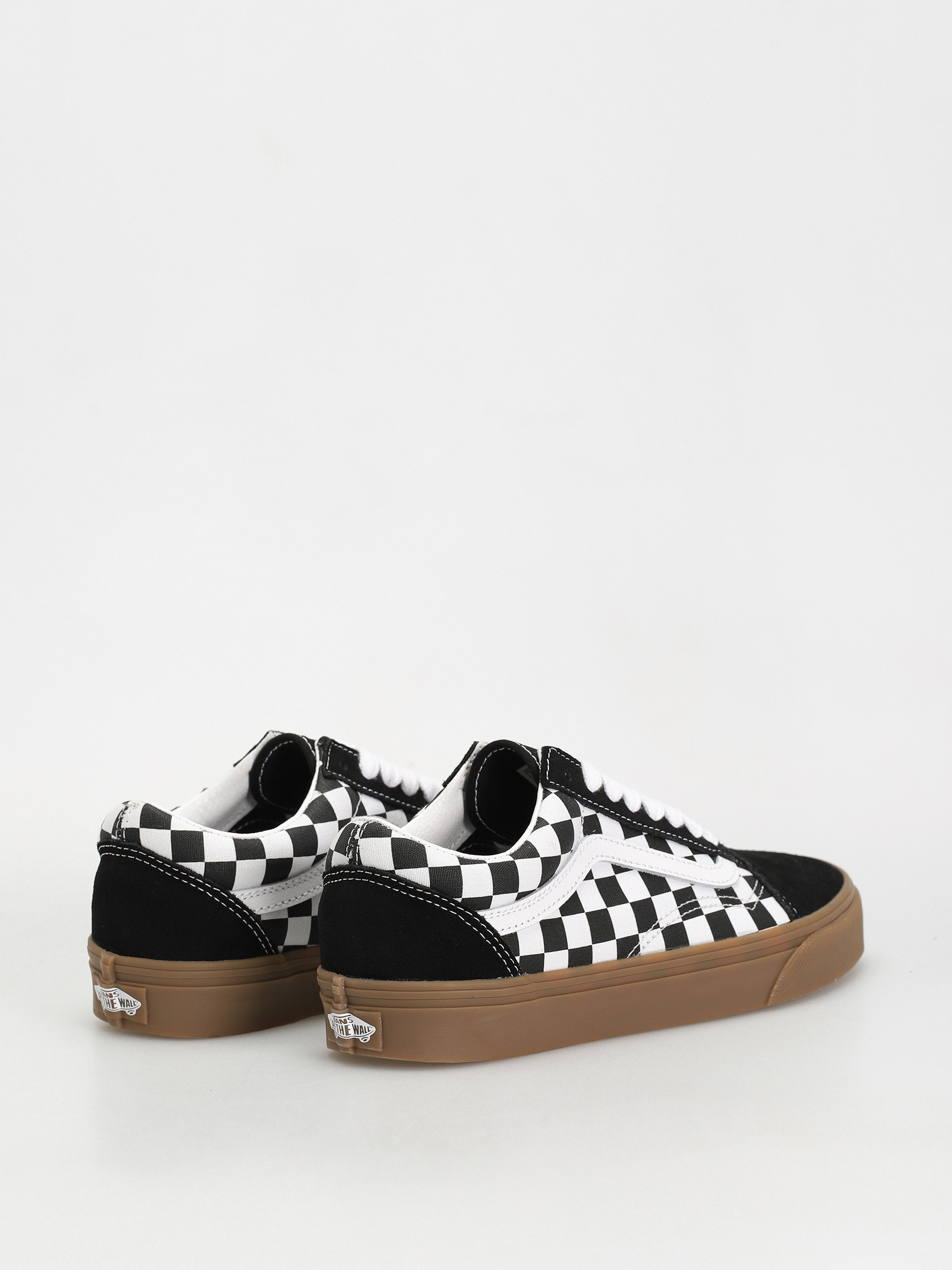 Vans Old Skool Cipők (fat lace checker black)