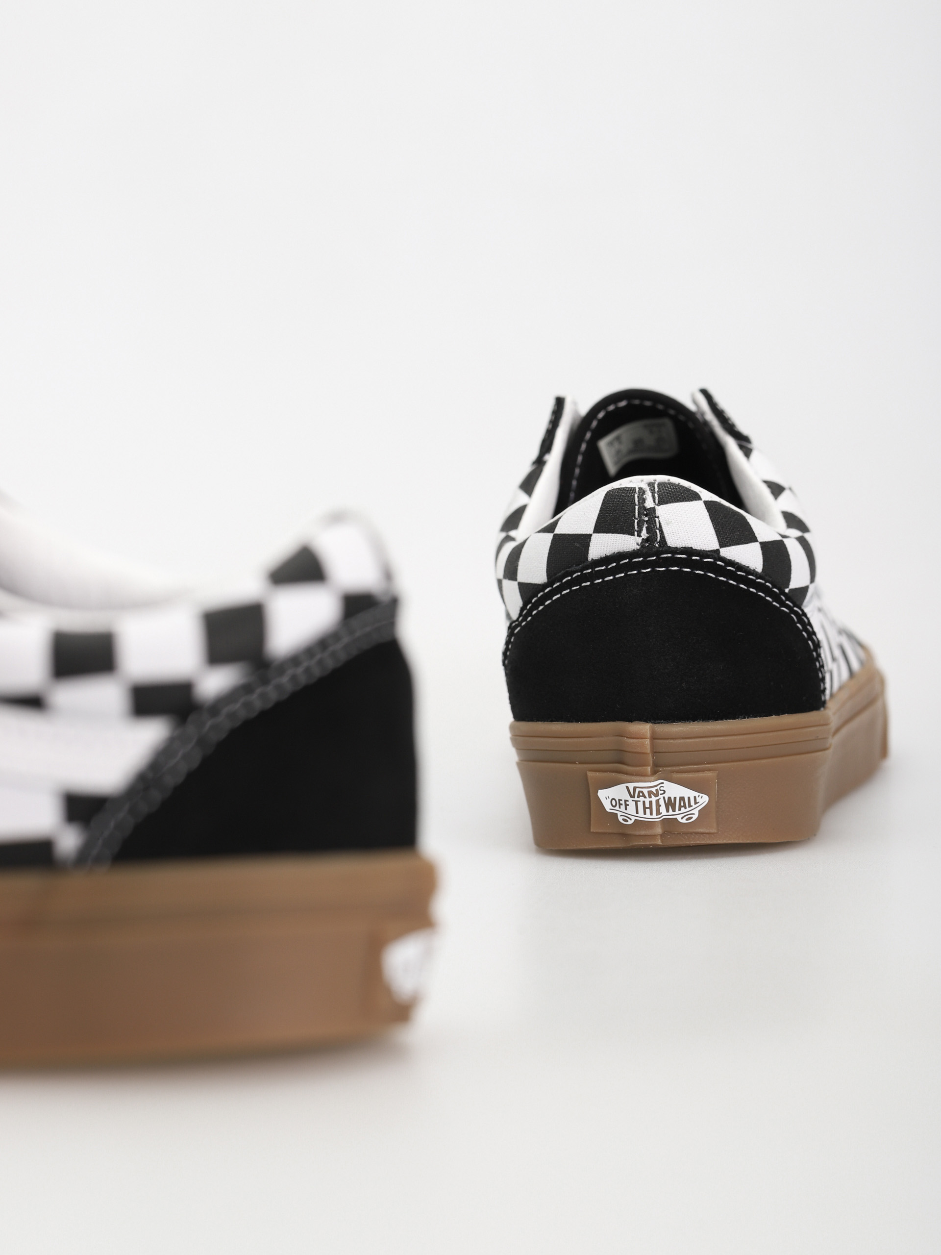 Vans Old Skool Cipők (fat lace checker black)