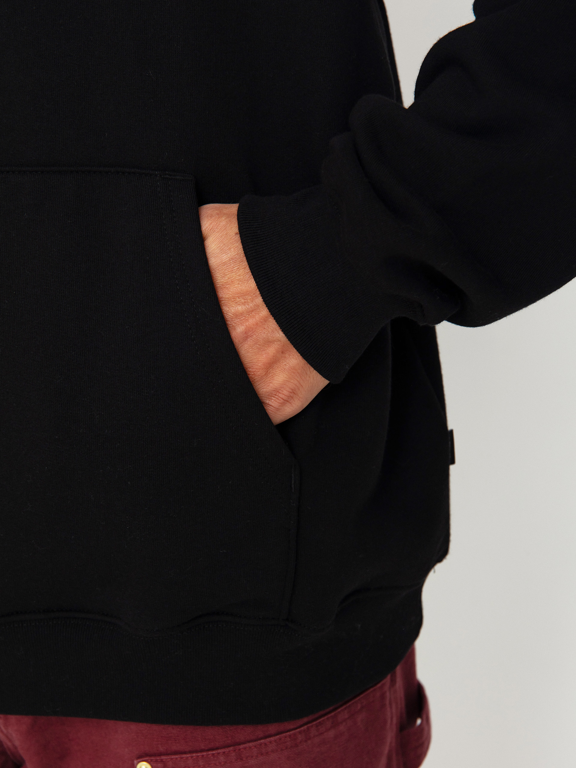 Vans OG Open Mouth Loose HD Kapucnis pulóver (black)