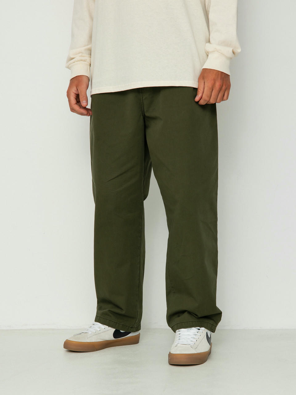 Carhartt WIP Merrick Kisnadrág (office green)