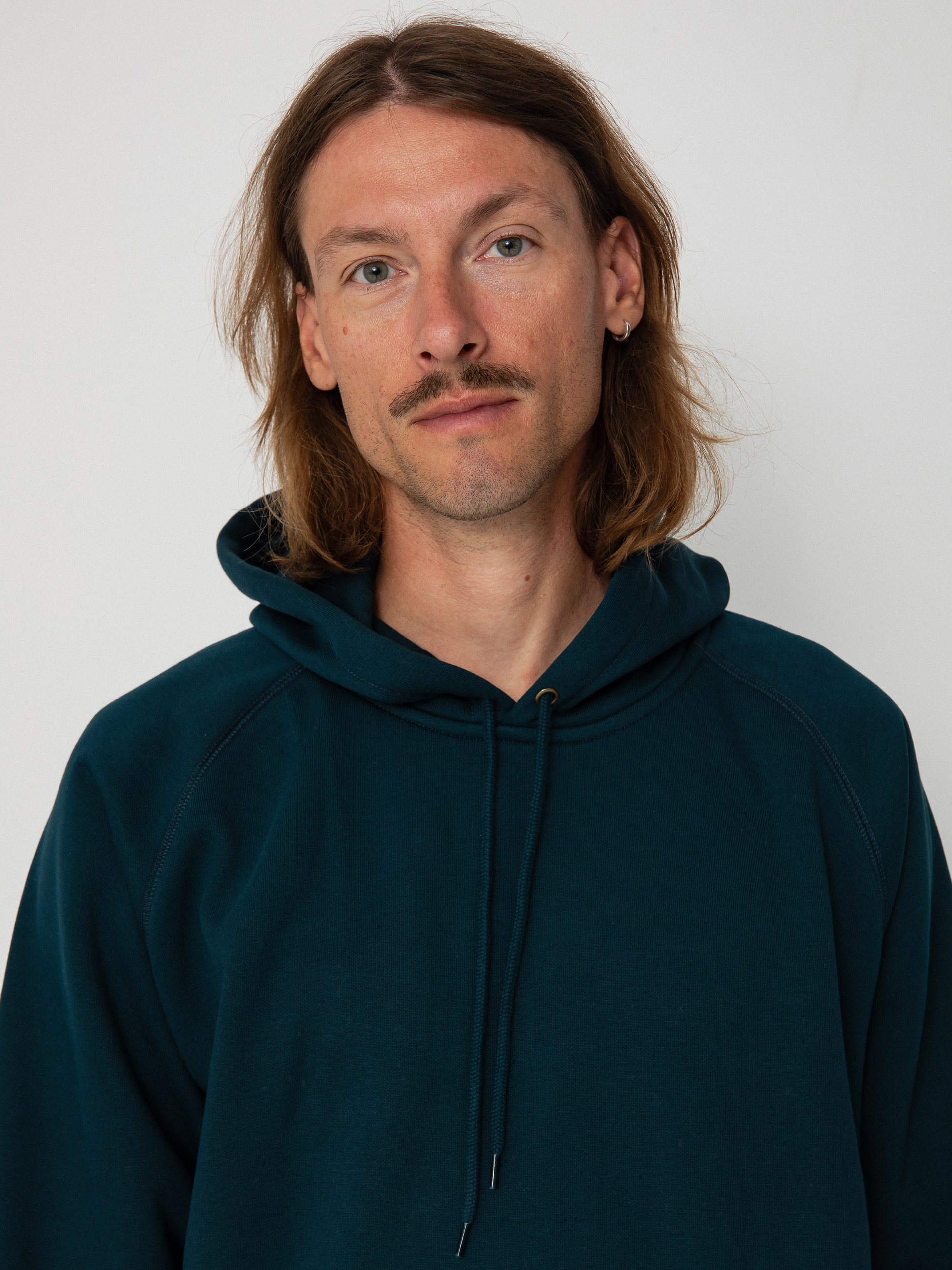 Carhartt WIP Chase HD Kapucnis pulóver (duck blue/gold)