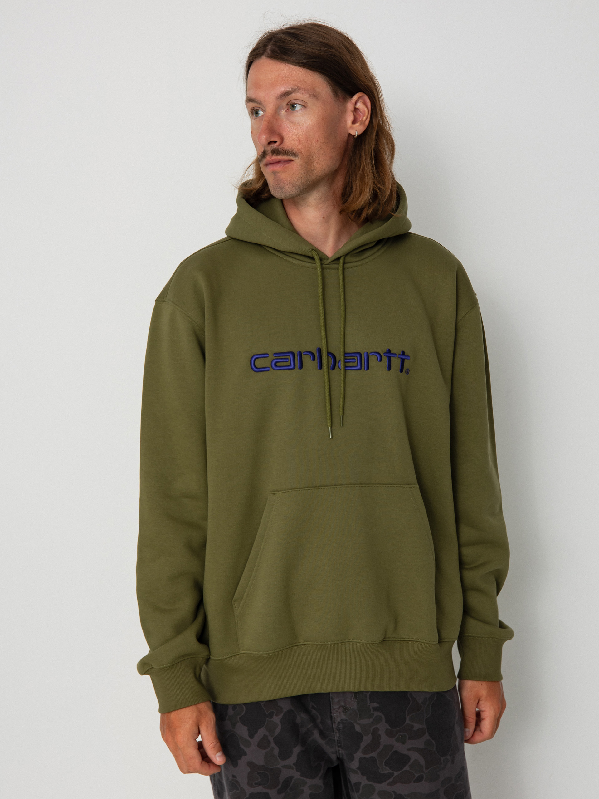 Carhartt WIP Carhartt HD Kapucnis pulóver (capulet/aura)