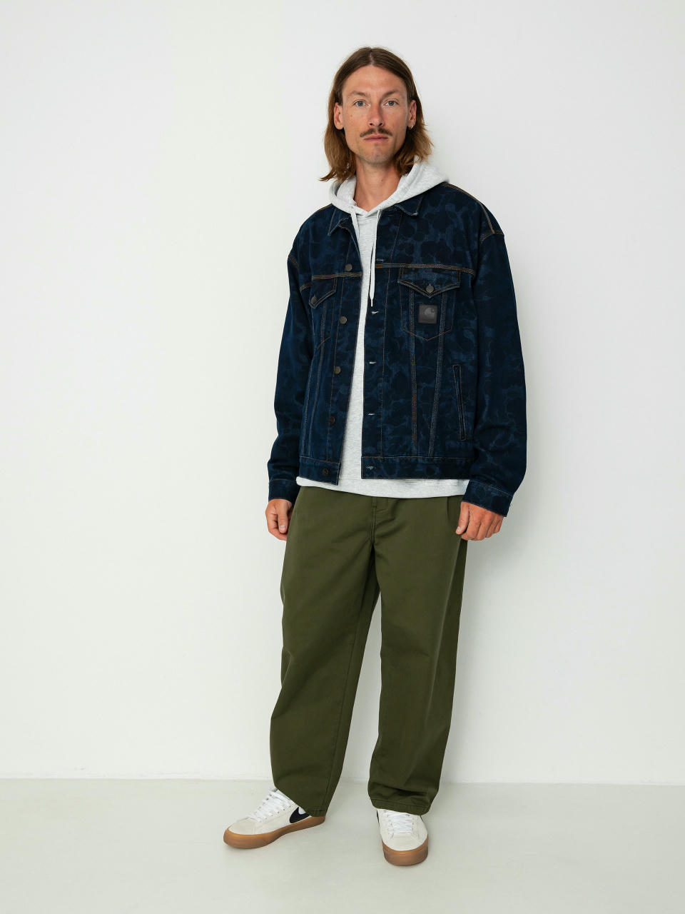 Carhartt WIP Duck Helston Dzseki (camo duck/blue)