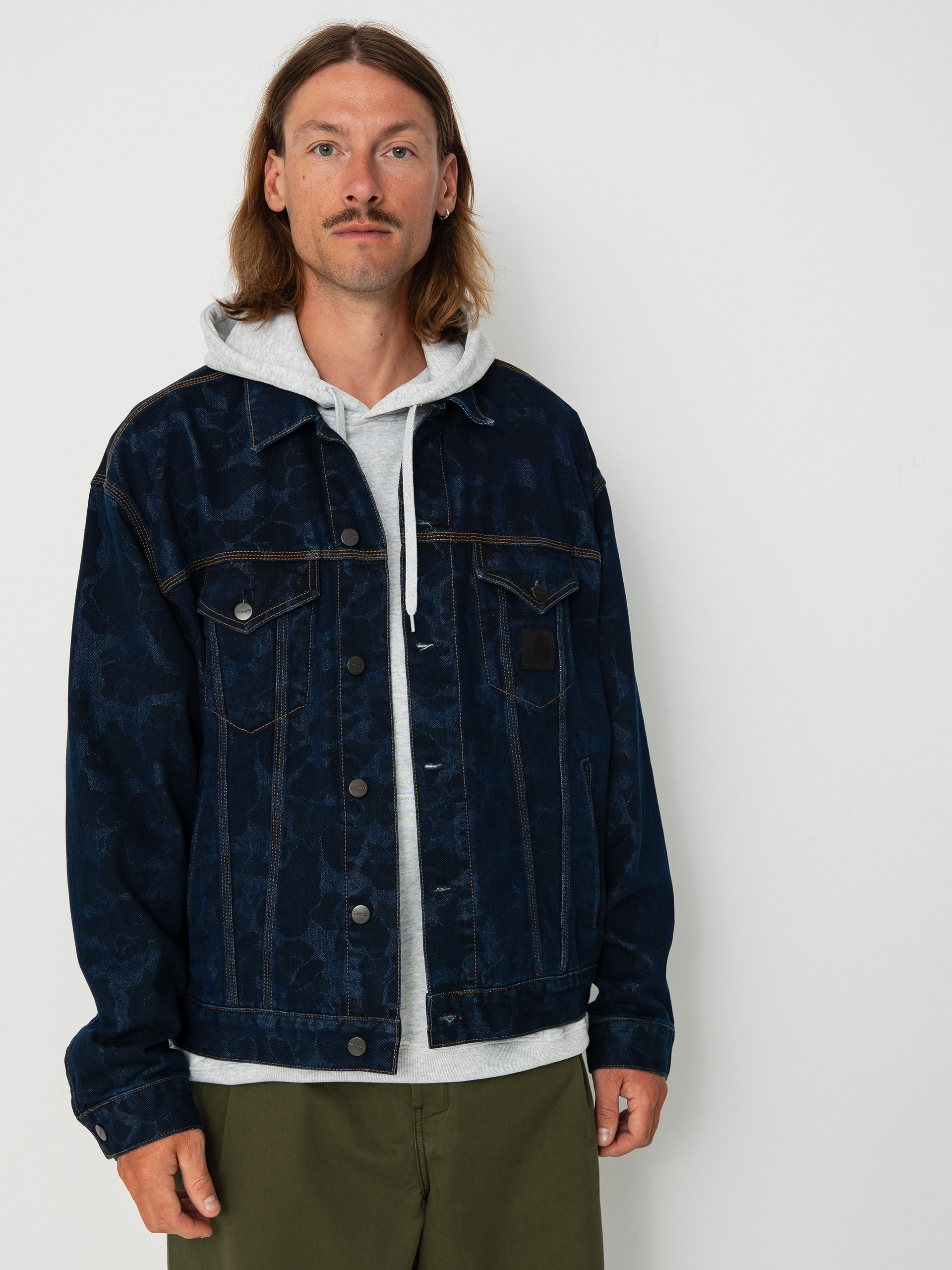 Carhartt WIP Duck Helston Dzseki (camo duck/blue)