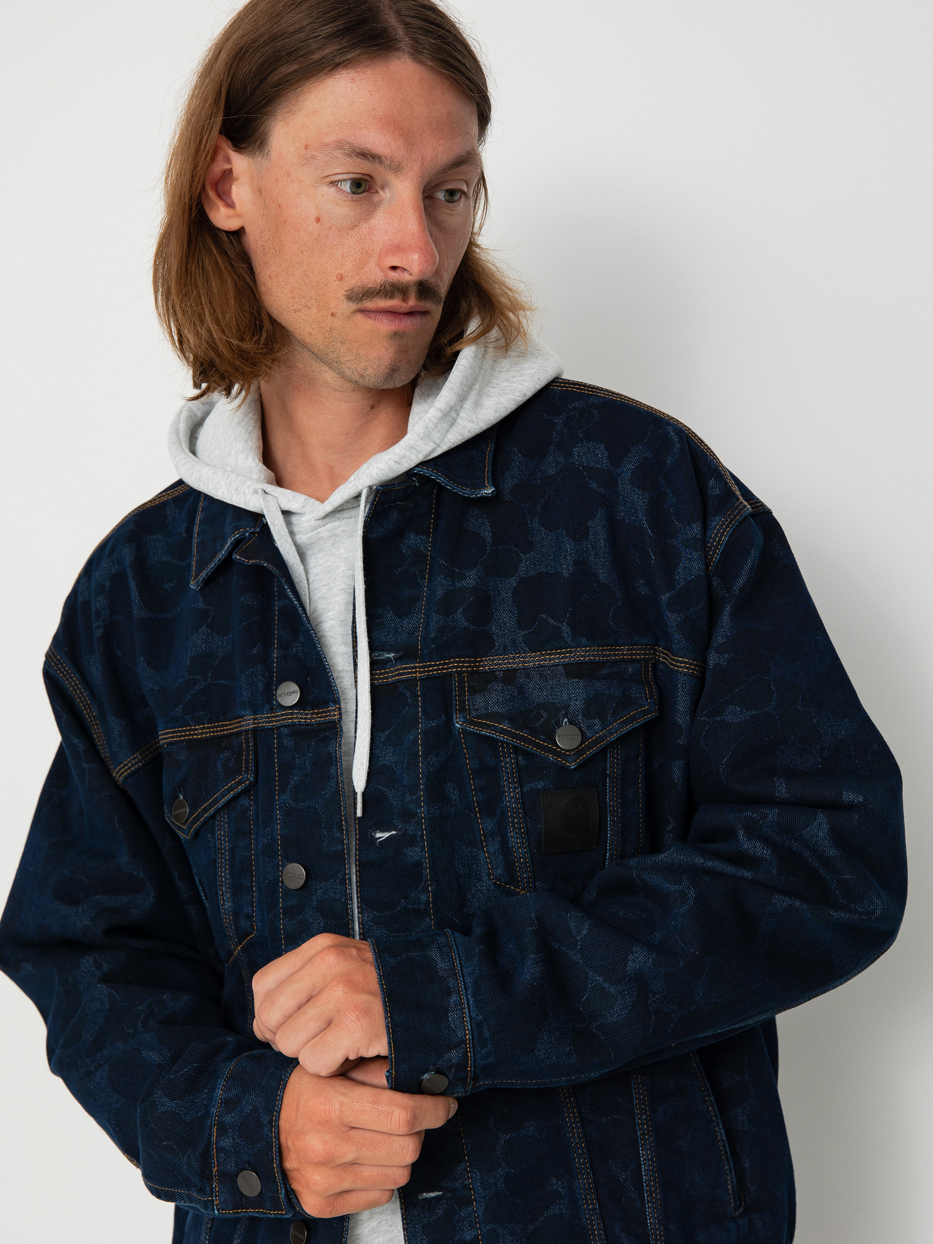 Carhartt WIP Duck Helston Dzseki (camo duck/blue)