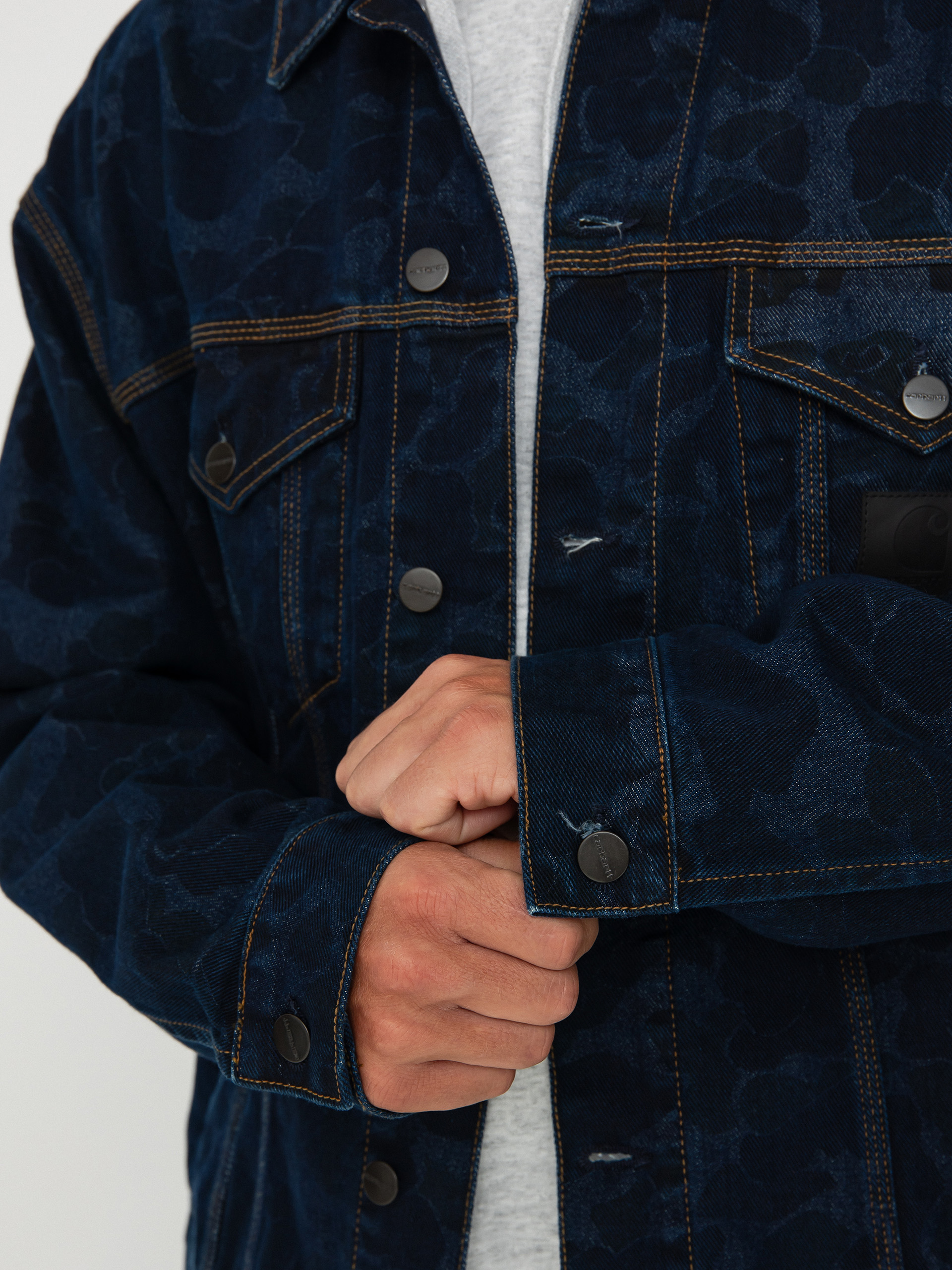 Carhartt WIP Duck Helston Dzseki (camo duck/blue)