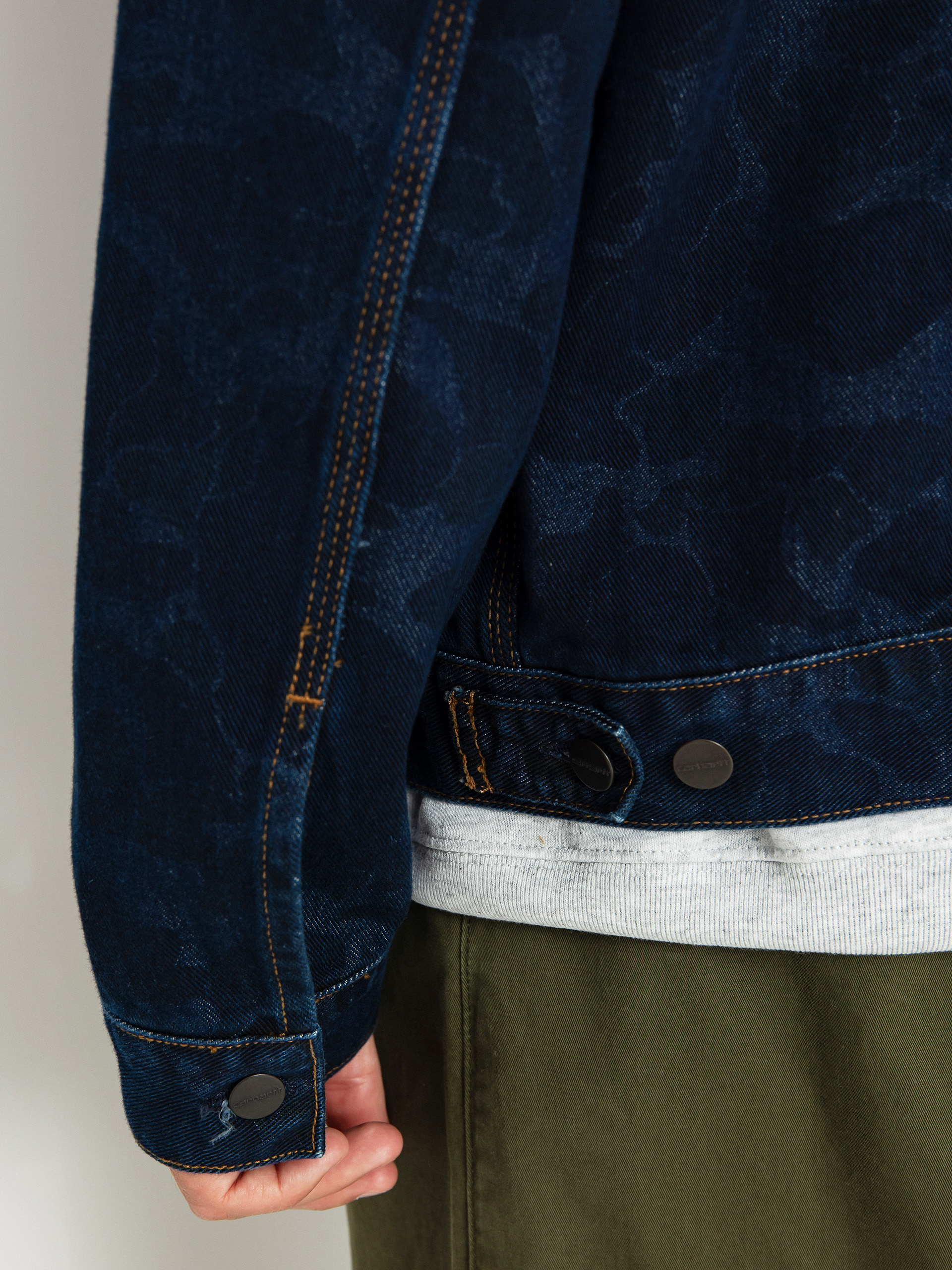 Carhartt WIP Duck Helston Dzseki (camo duck/blue)