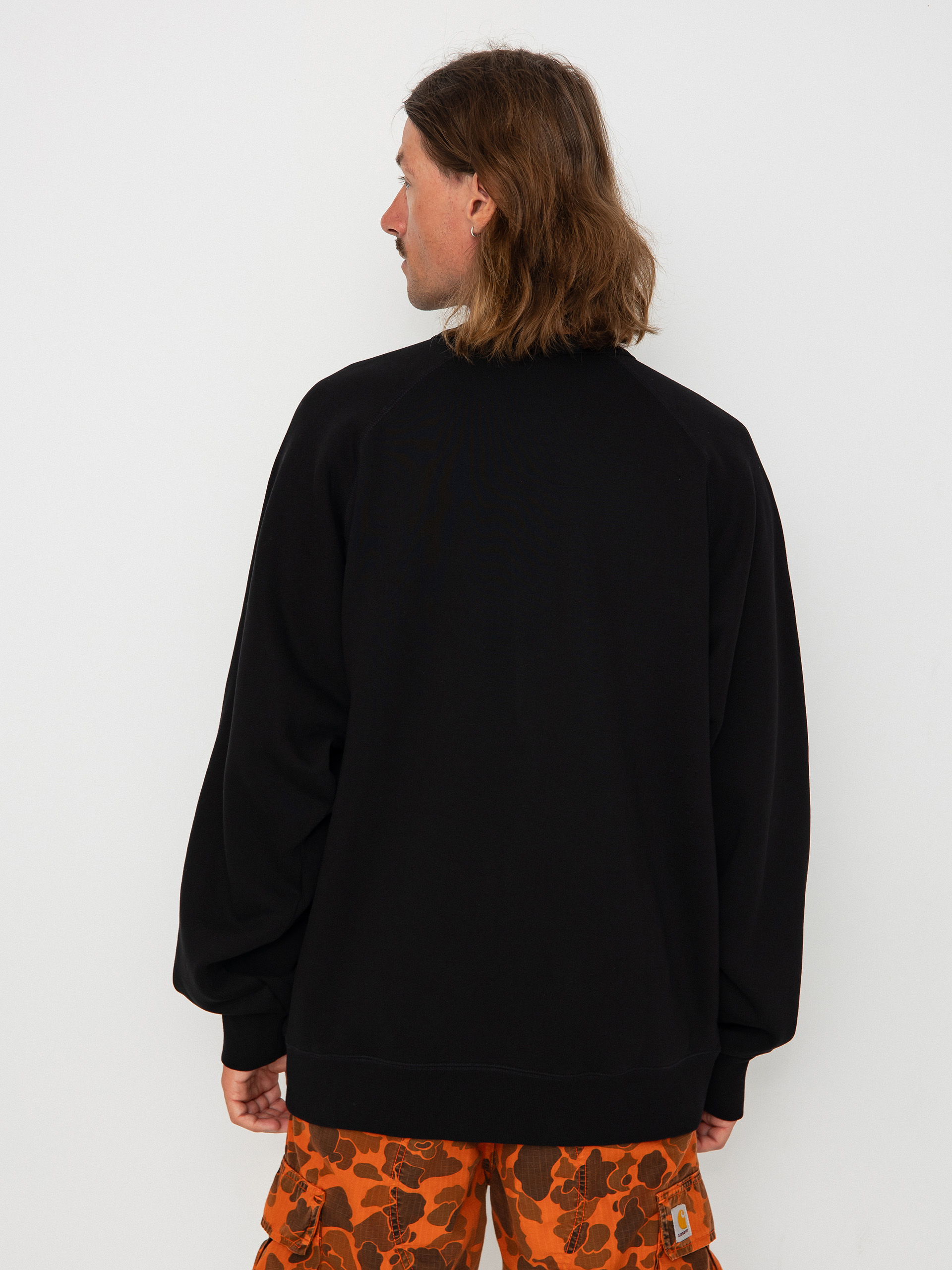 Carhartt WIP Lazy Duck Academy Pulóver (black)