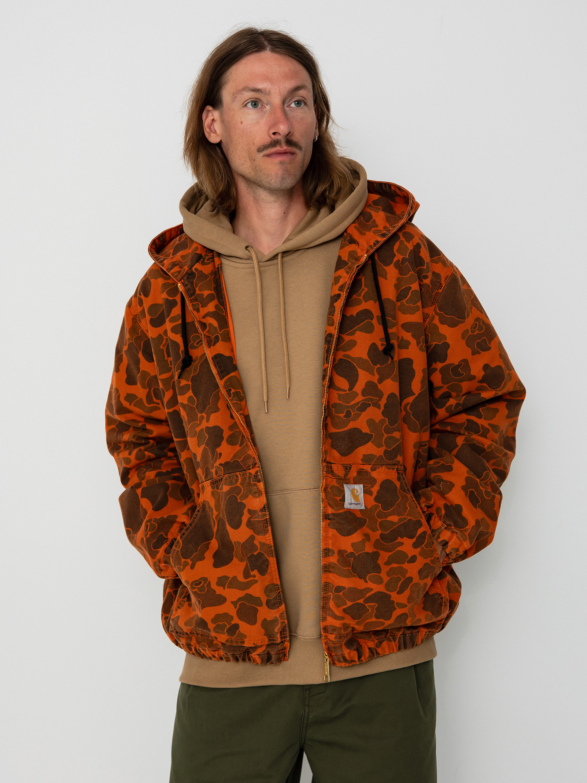 Carhartt WIP Duck Active Dzseki (camo duck/green/turmeric)