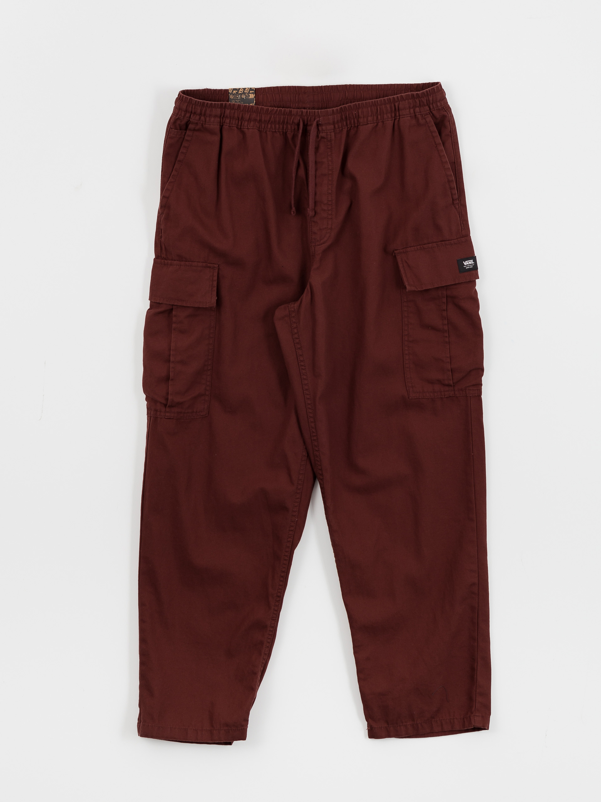 Vans Range Cargo Baggy Tapered Elastic Kisnadrág (bitter chocolate)