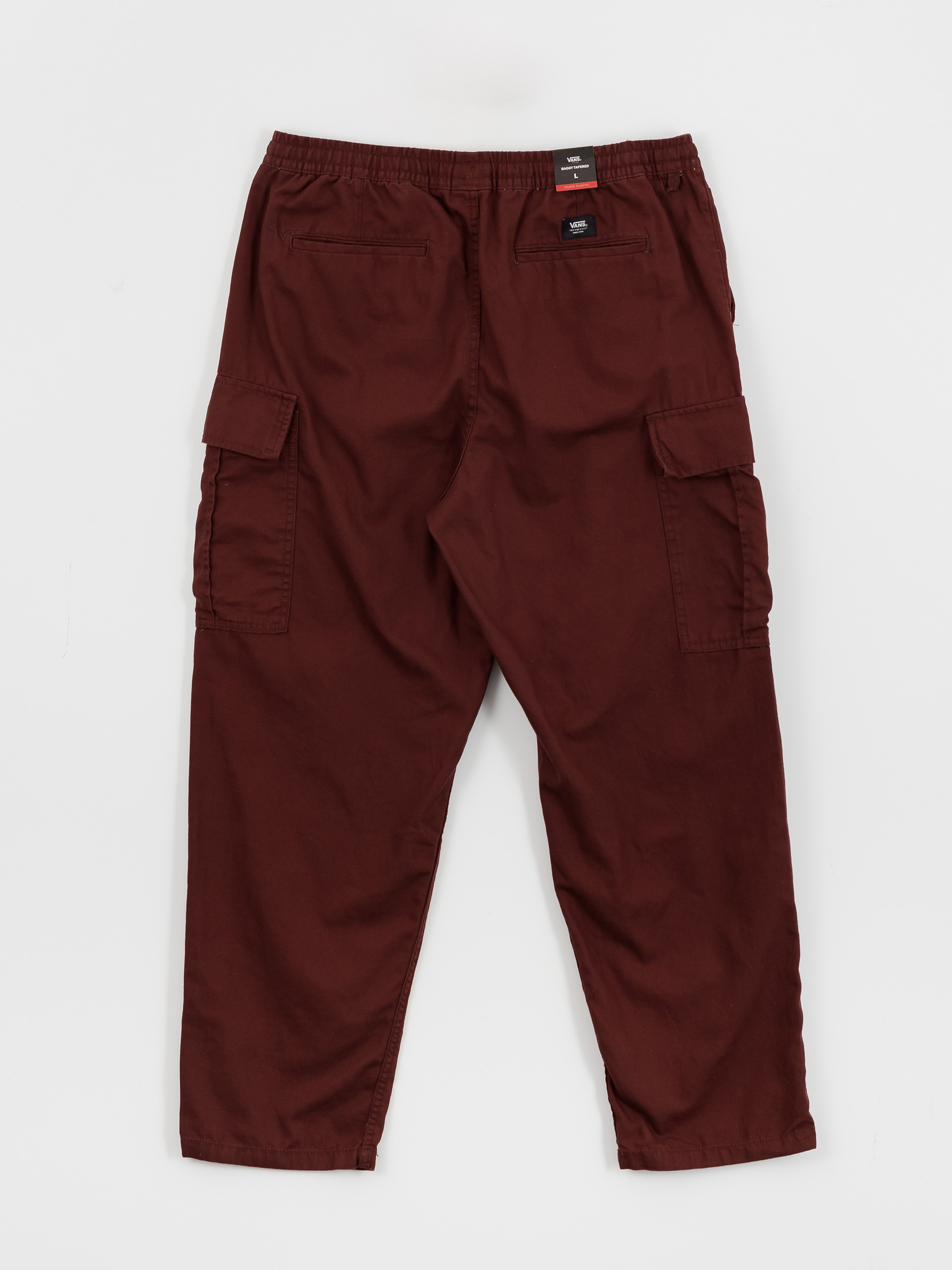 Vans Range Cargo Baggy Tapered Elastic Kisnadrág (bitter chocolate)